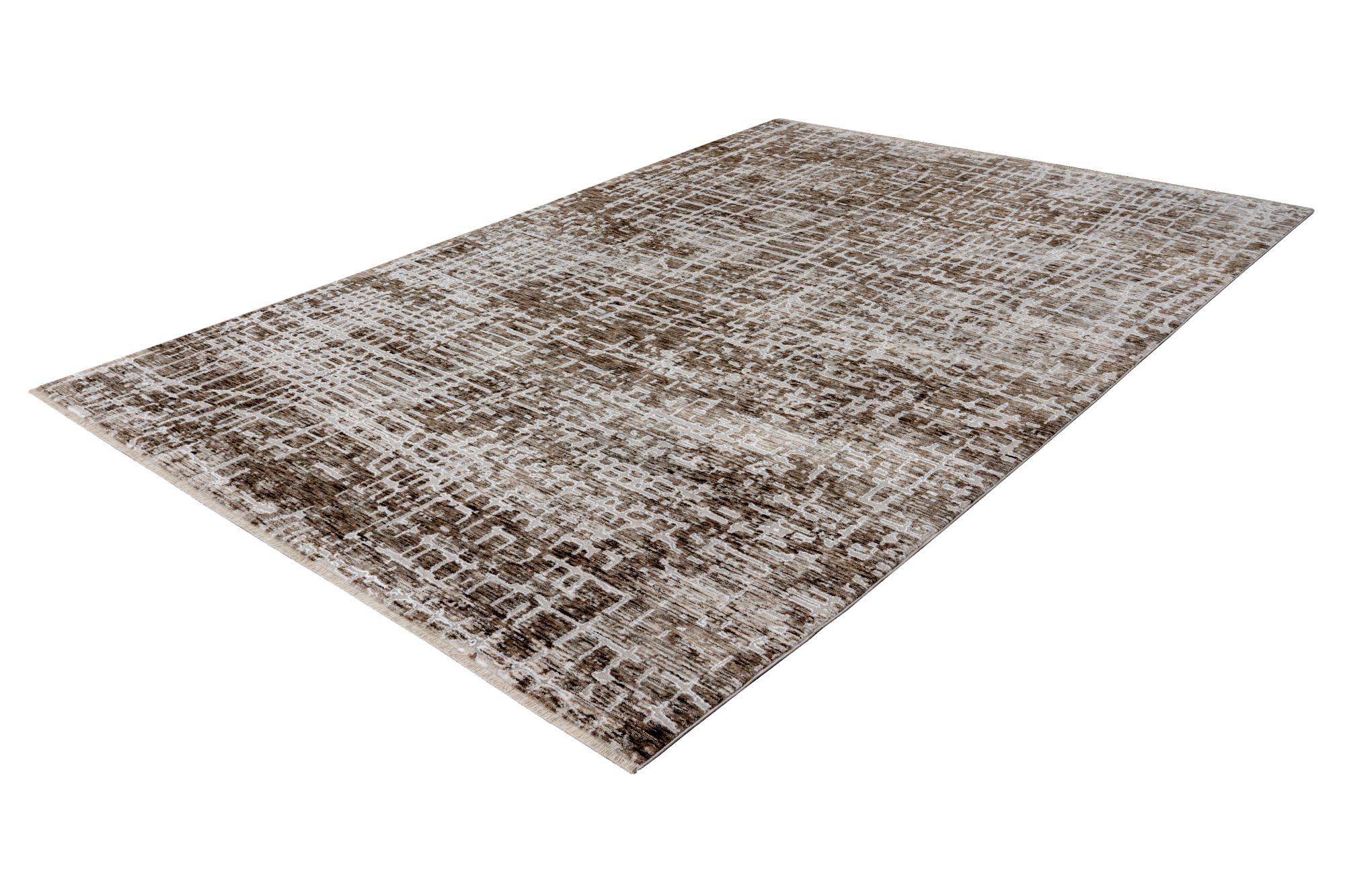 Thumbnail - Kayoom Teppich "Amora 260" rechteckig 13 mm Höhe Kurzflor, Vintage, Hoch Tief Struktur, Wohnzimmer