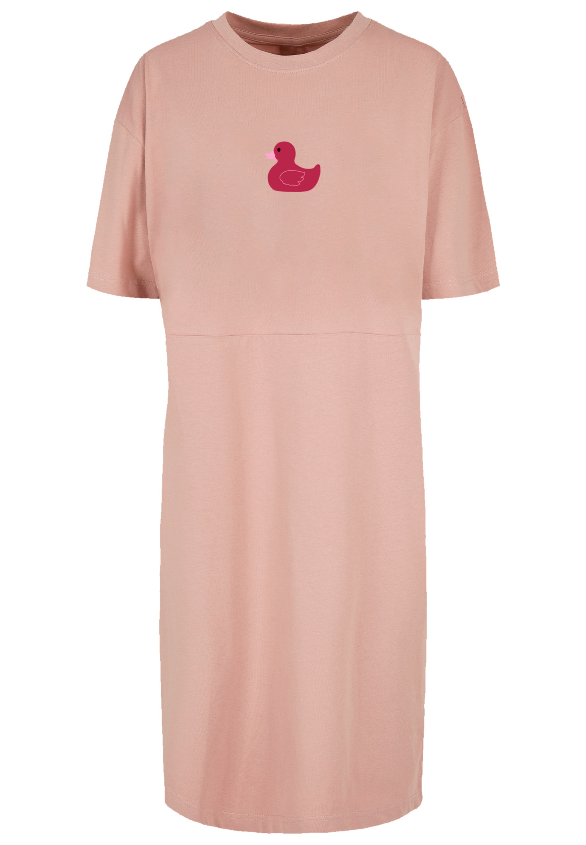 F4NT4STIC Shirtkleid »Ente Magenta«, Print