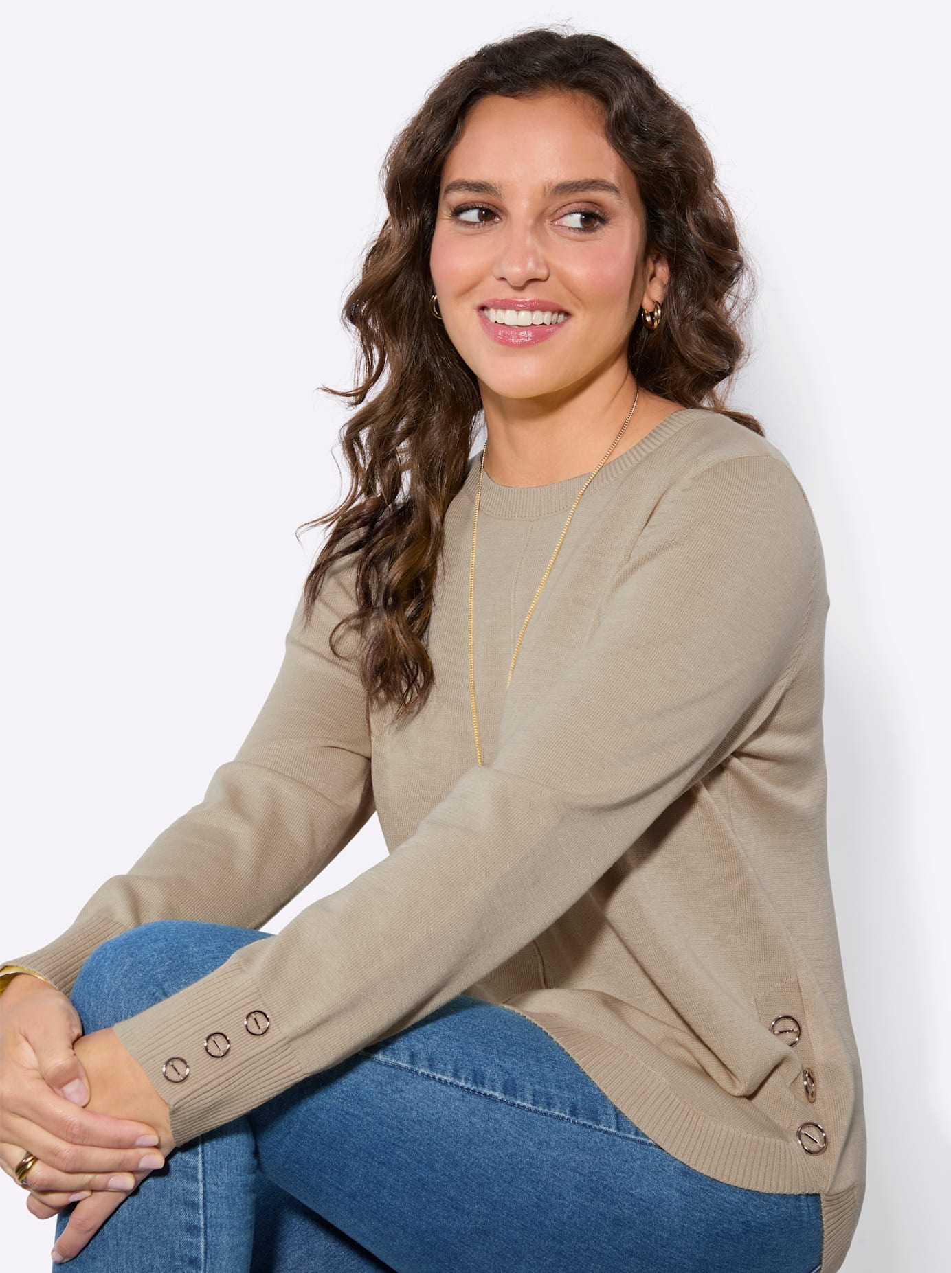 CASUAL LOOKS Pull à manches longues Sésame 52 3