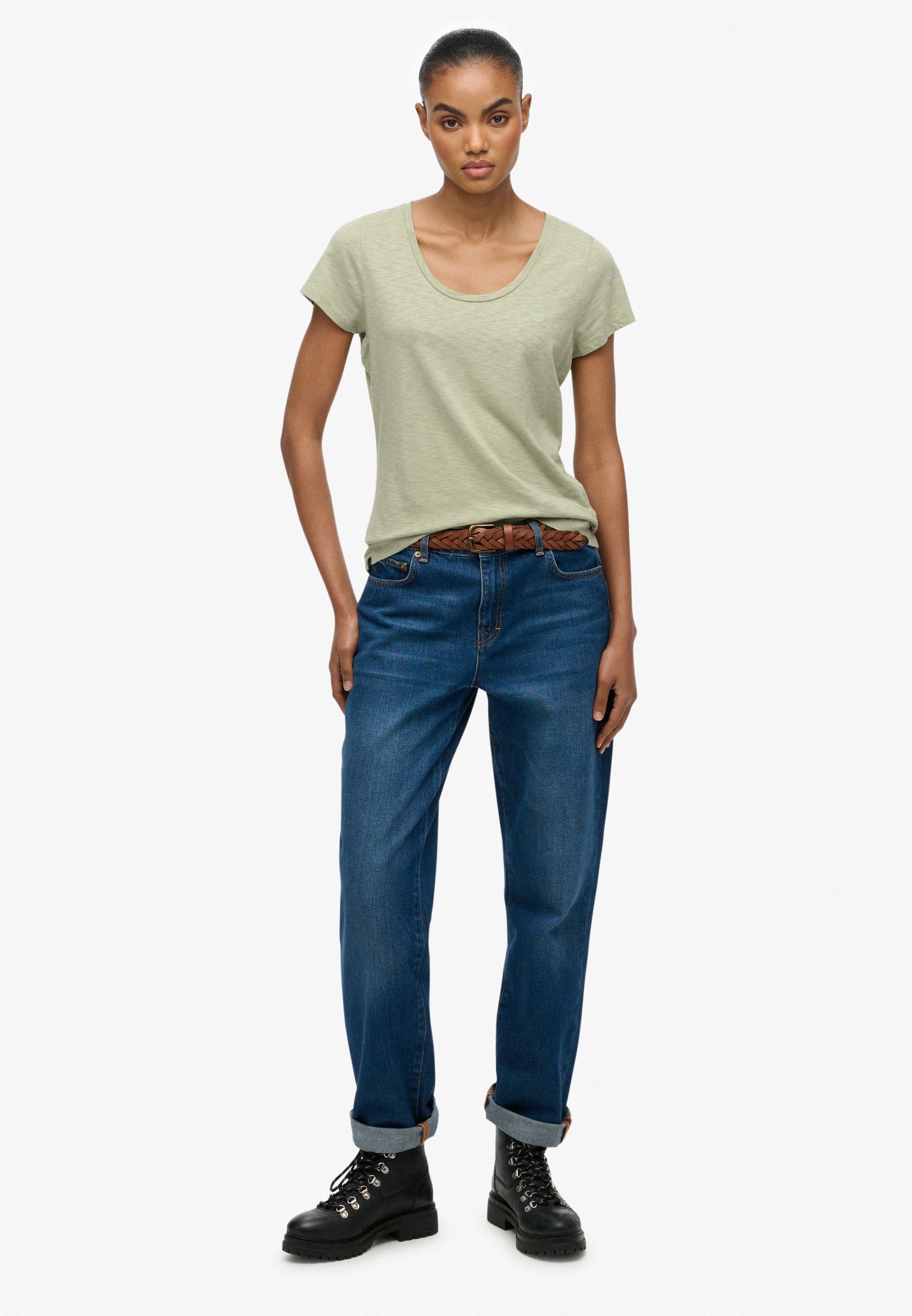 Superdry T-Shirt »STUDIOS SCOOP NECK TEE«