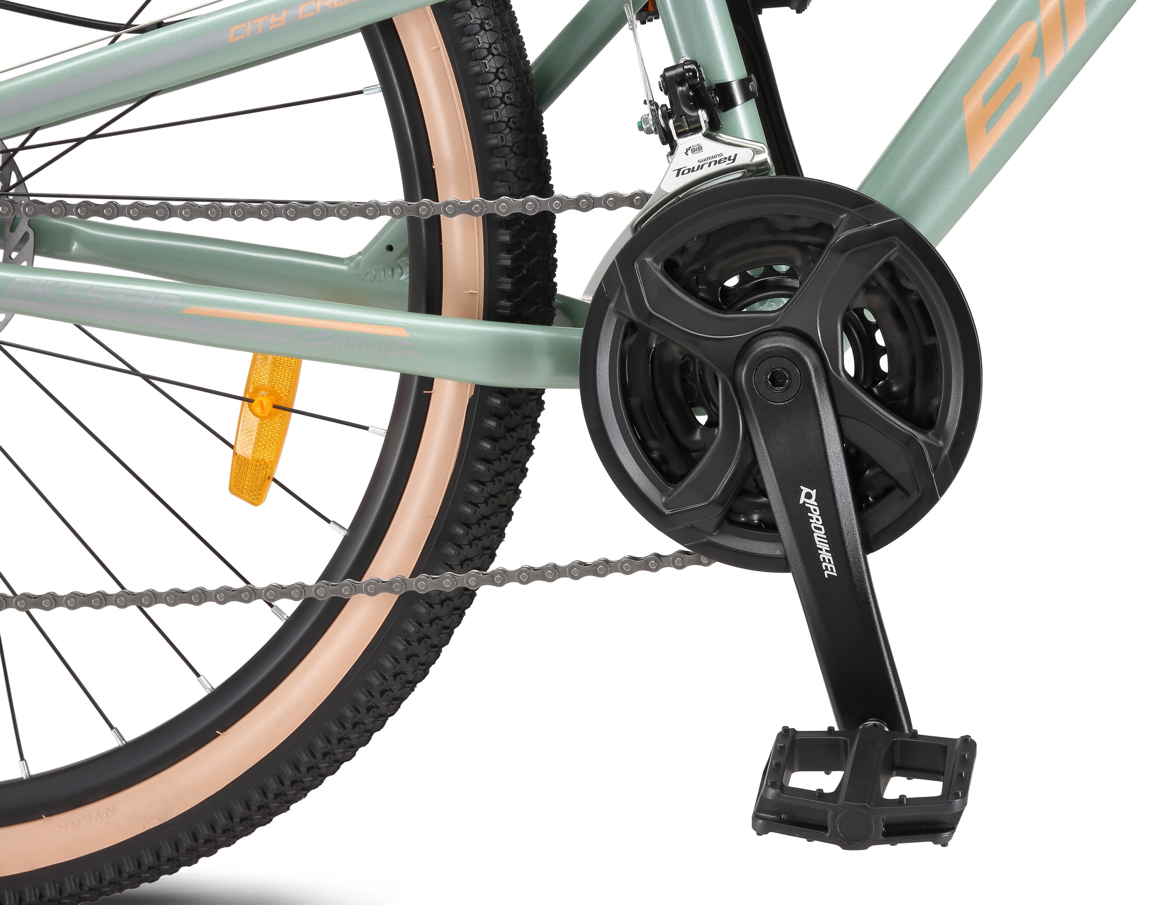 Bikestar Mountainbike 21 Gang Shimano RD-TY300 Schaltwerk Kettenschaltung für Damen und Herren, Kettenschaltung