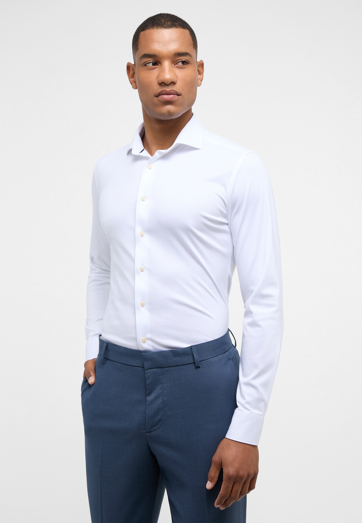 Eterna Langarmhemd "SLIM FIT", NON IRON (bügelfrei) günstig online kaufen