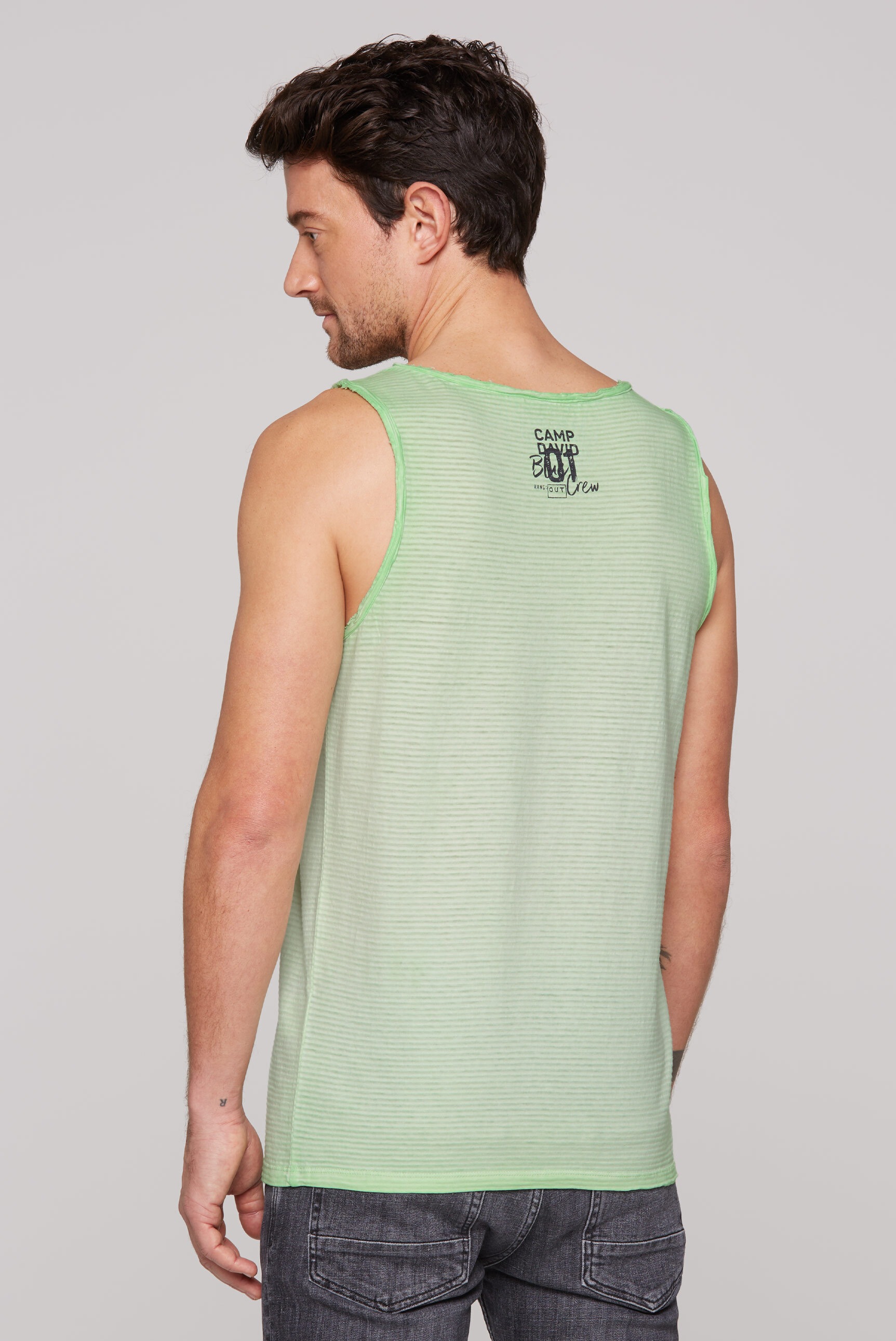 CAMP DAVID Tanktop, mit Oil-Dyed-Färbung