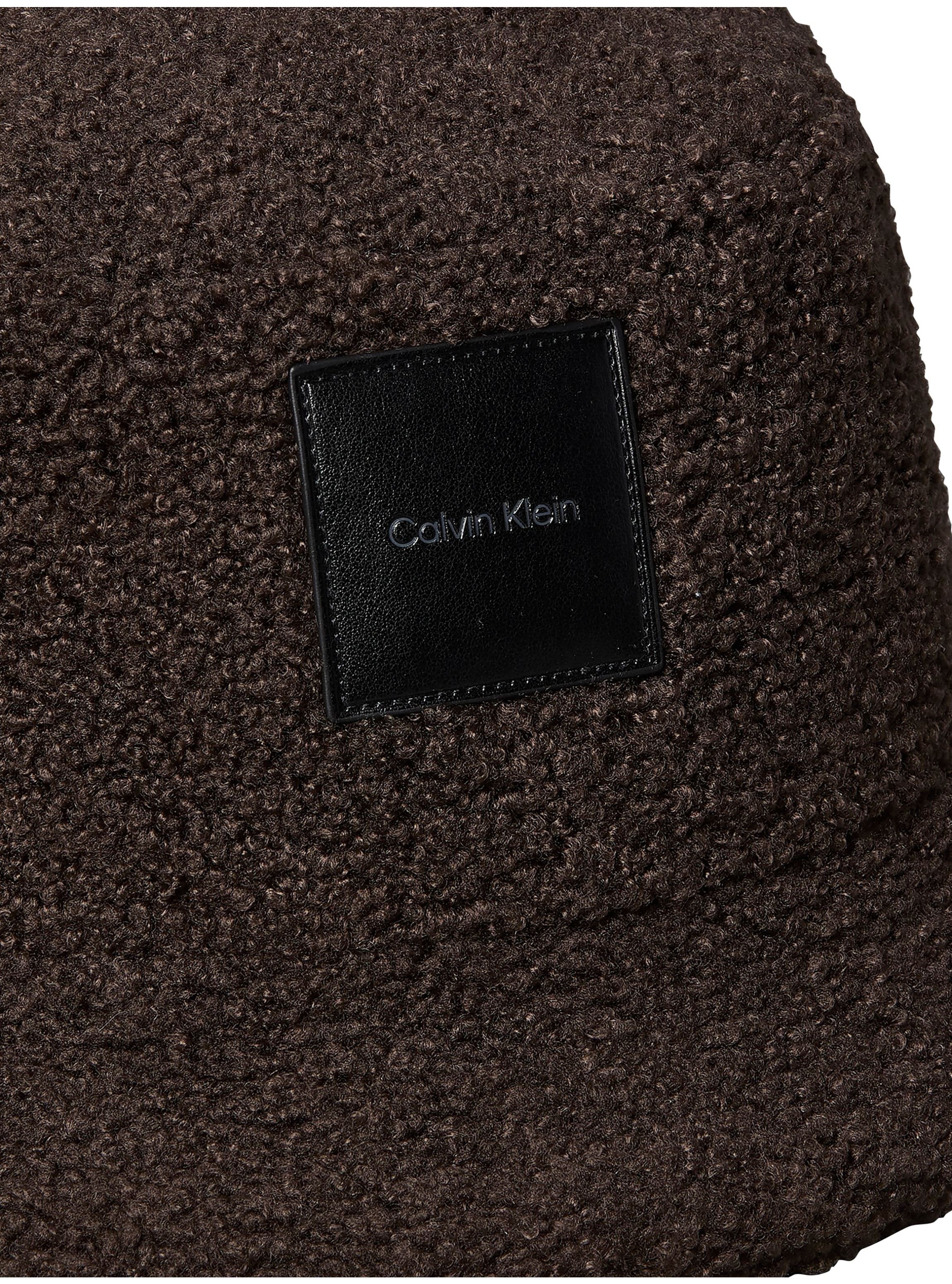 Calvin Klein Fischerhut »ALL-OVER SHERPA PATCH BUCKET« Regular fit mit Fellimitat
