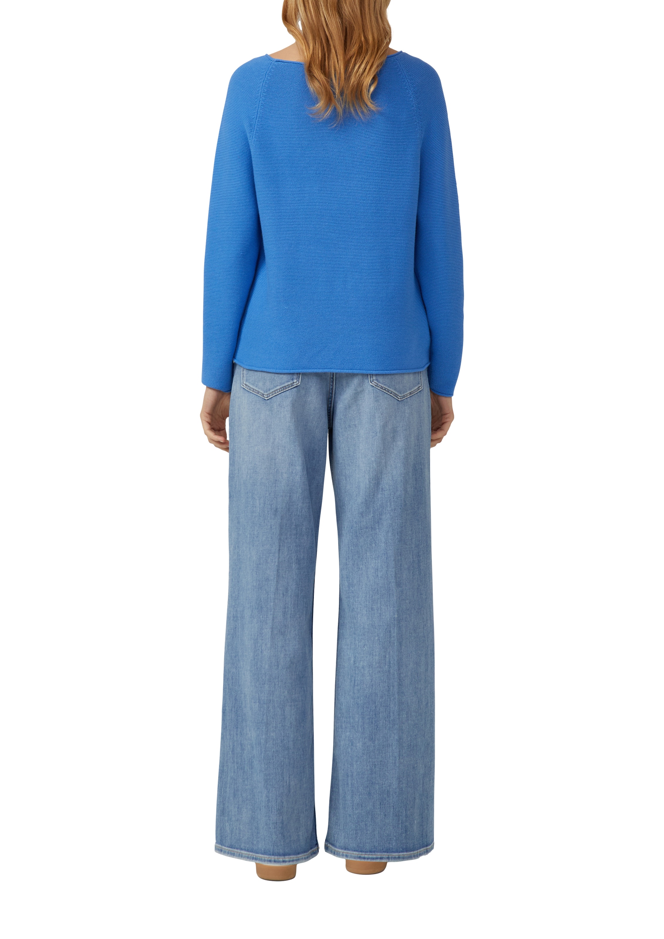 s.Oliver Strickpullover mit U-Boot Ausschnitt