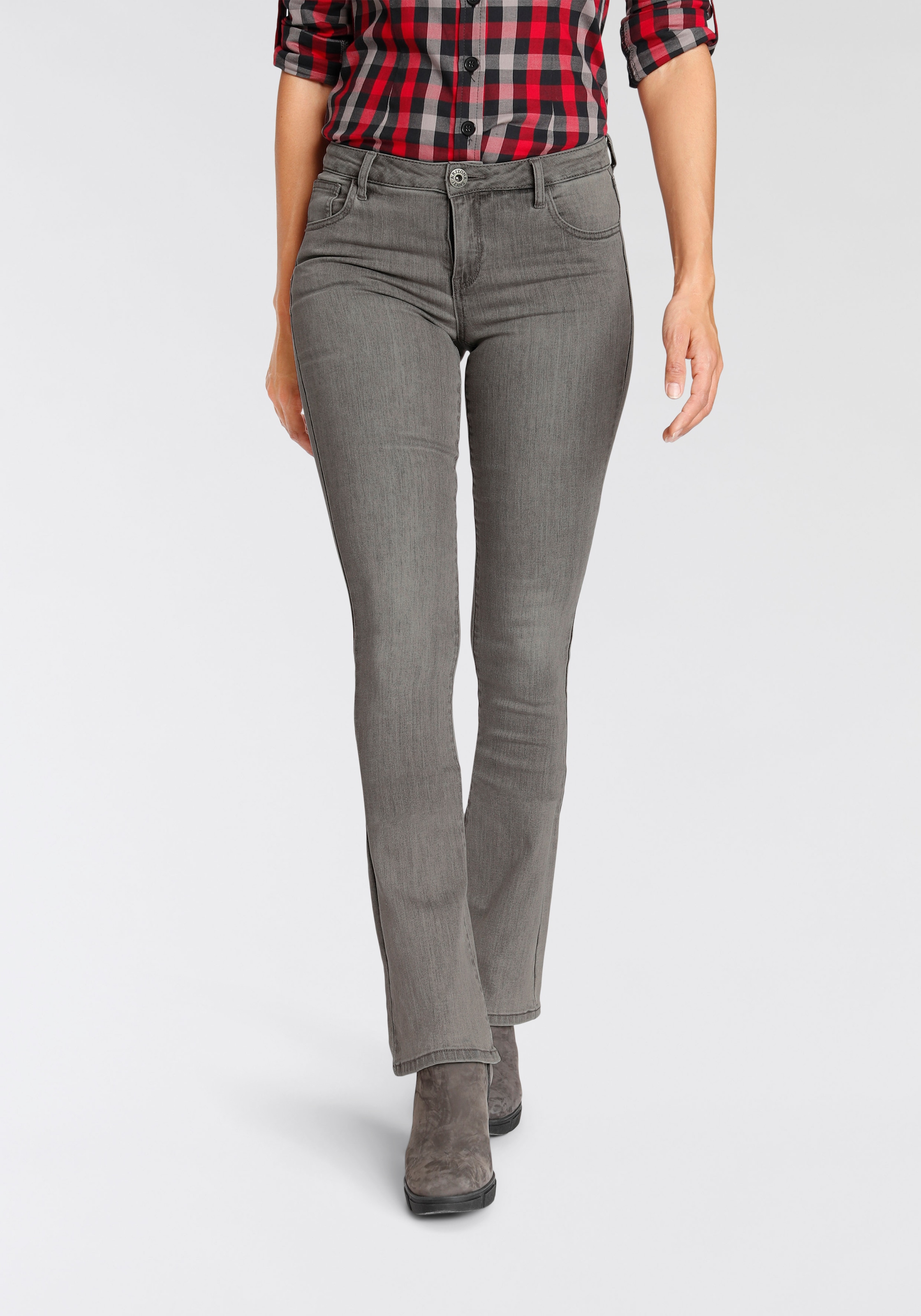 »Ultra-Stretch«, Bootcut-Jeans kaufen | BAUR Arizona Mid-Waist