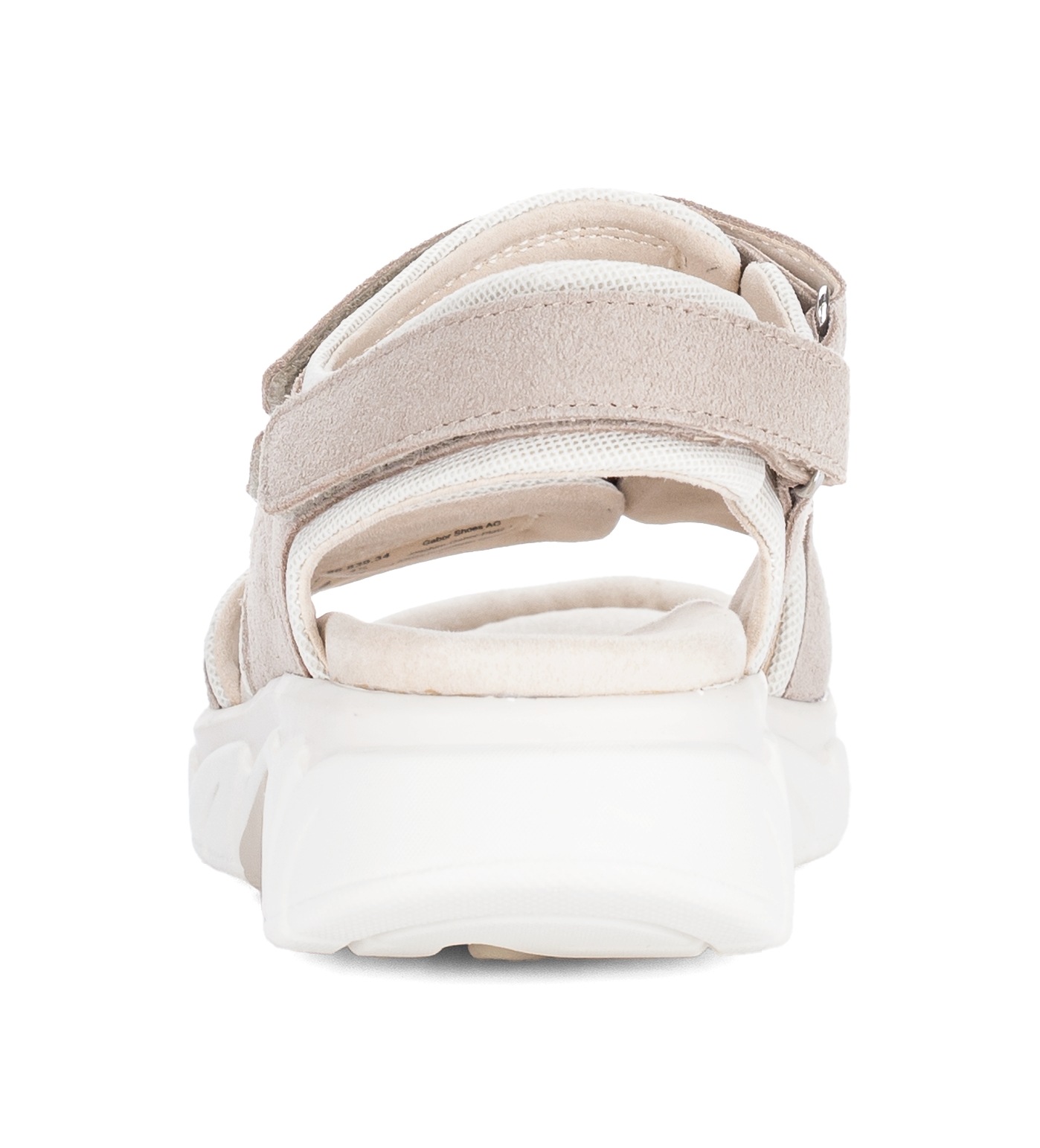 rollingsoft Sandalette  Keilabsatz, Riemchensandale mit Lochmuster und Ziernähten, G-Weite