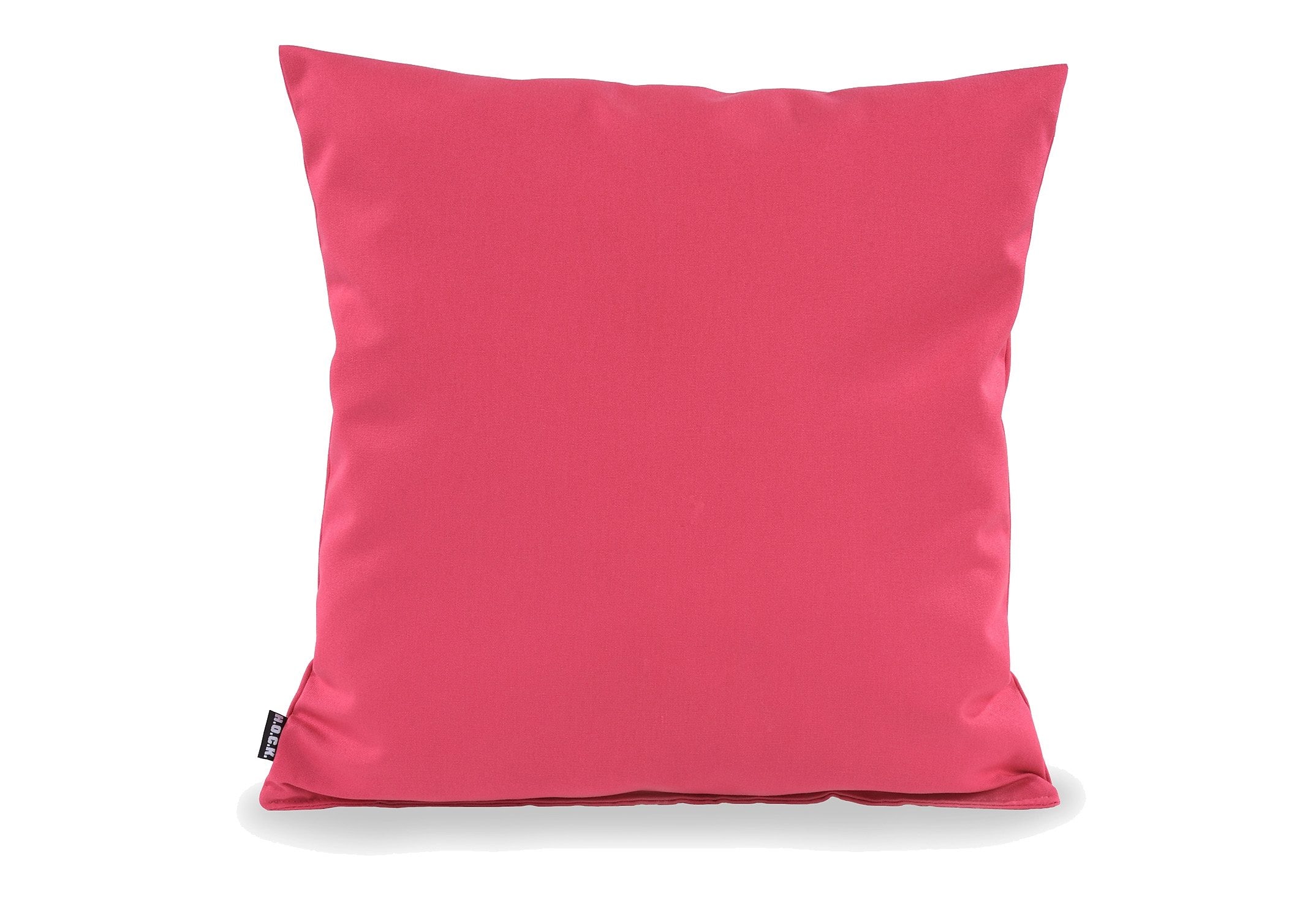 H.O.C.K. "Classic Uni" Kissenhülle mit Füllung, 1 Stück, 50/50 cm