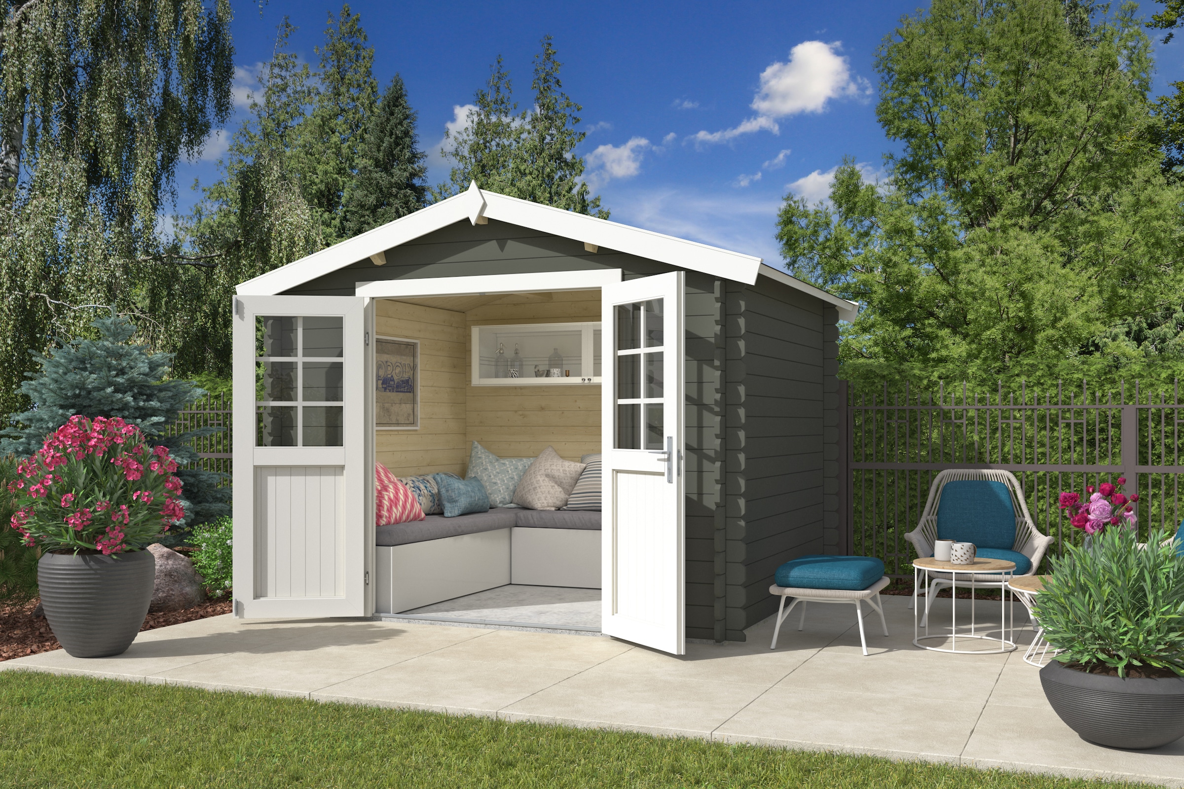 Nordic Holz Gartenhaus "Norah 230" günstig online kaufen