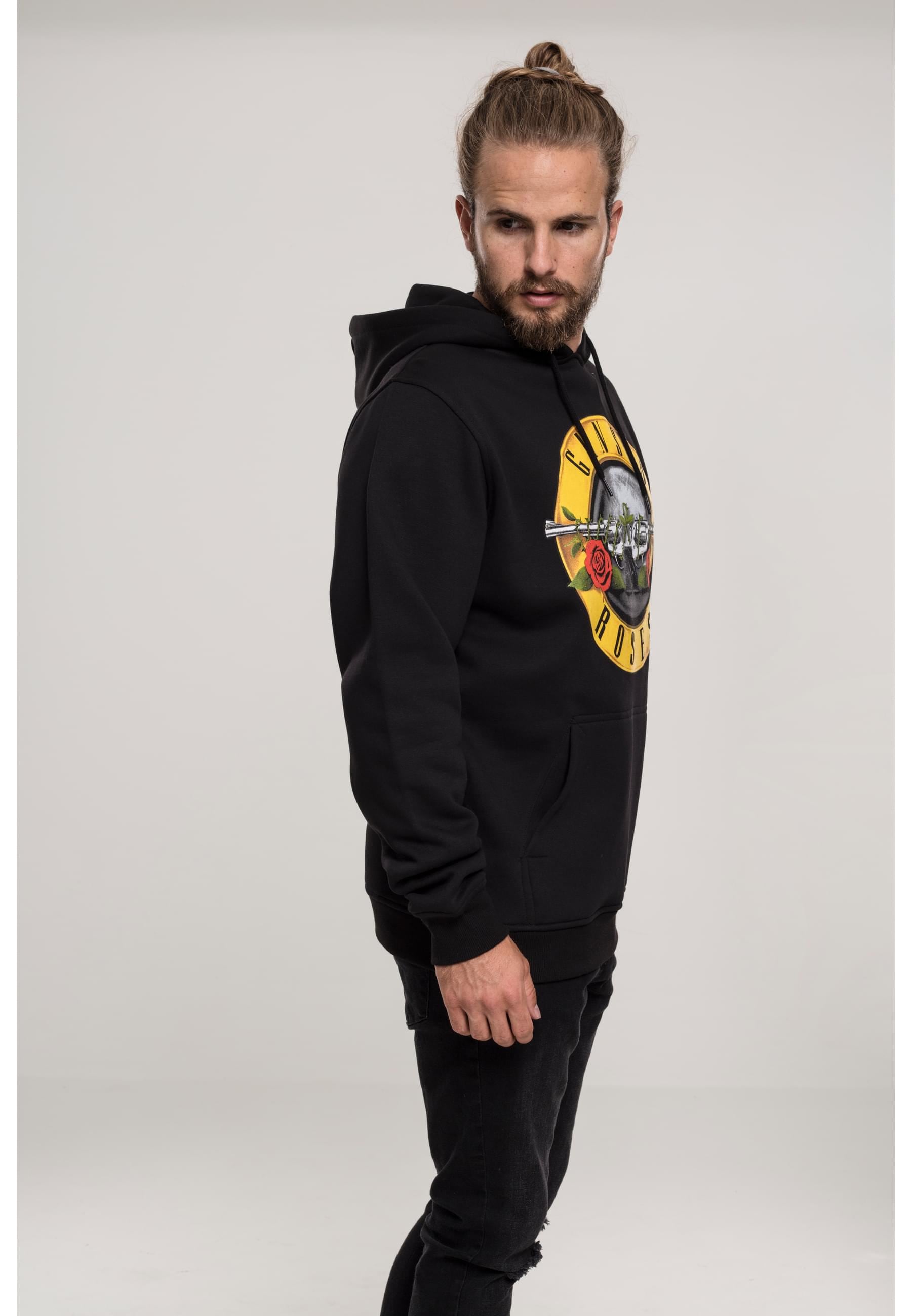 Merchcode Kapuzensweatshirt »Merchcode Herren Guns n' Roses Logo Hoody«, (1 tlg.)