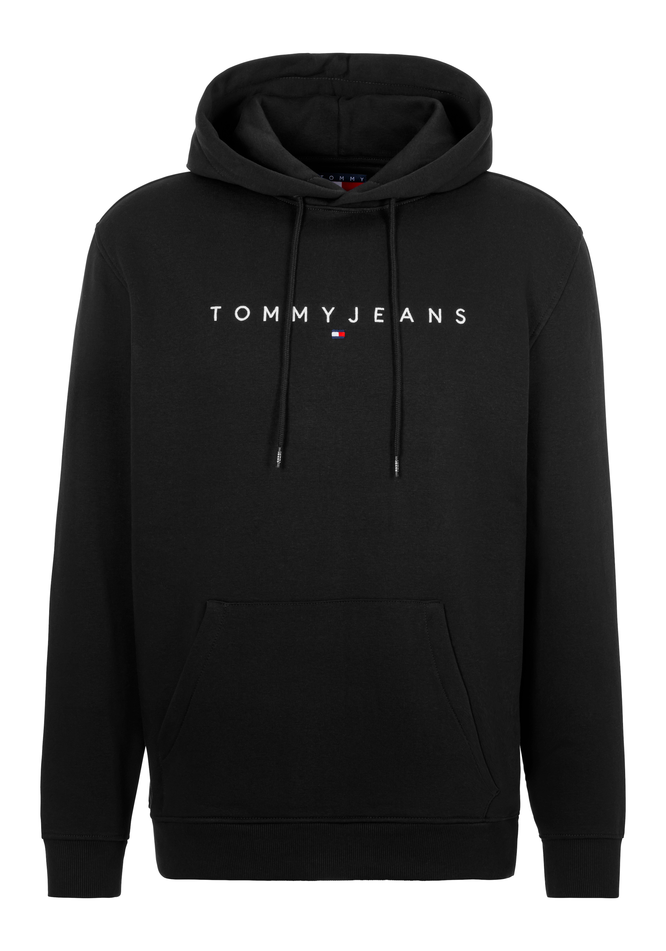 Tommy Jeans Hoodie "TJM REG LINEAR LOGO HOODIE EXT", mit Logo-Stickerei