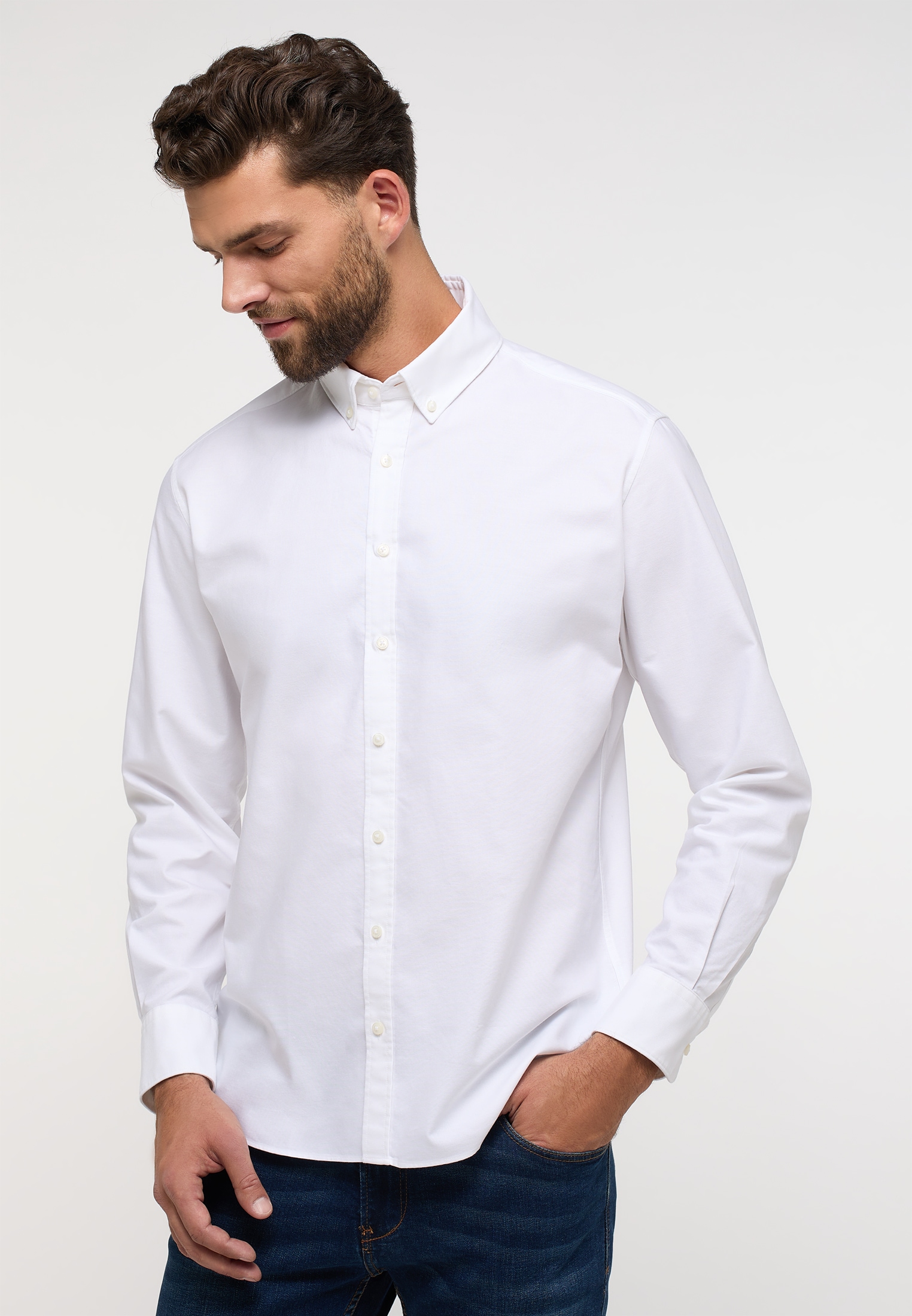 Eterna Langarmhemd "MODERN FIT" günstig online kaufen