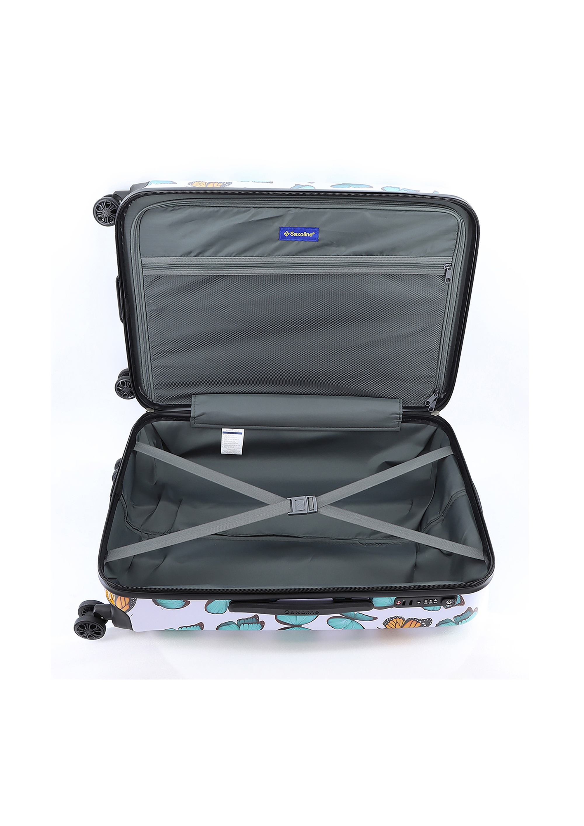 Thumbnail - Saxoline Koffer "Springful", mit vollintegriertem Aluminium-Trolleysystem