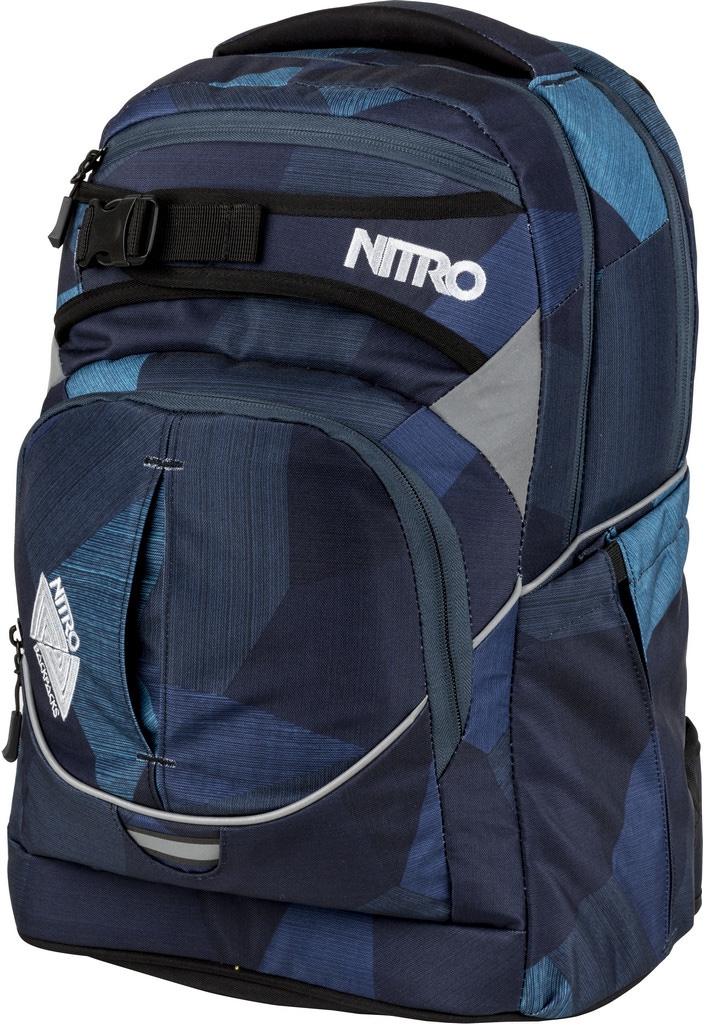 NITRO Schulrucksack »Superhero«, Reflektoren, Rucksack für Schule und Freizeit