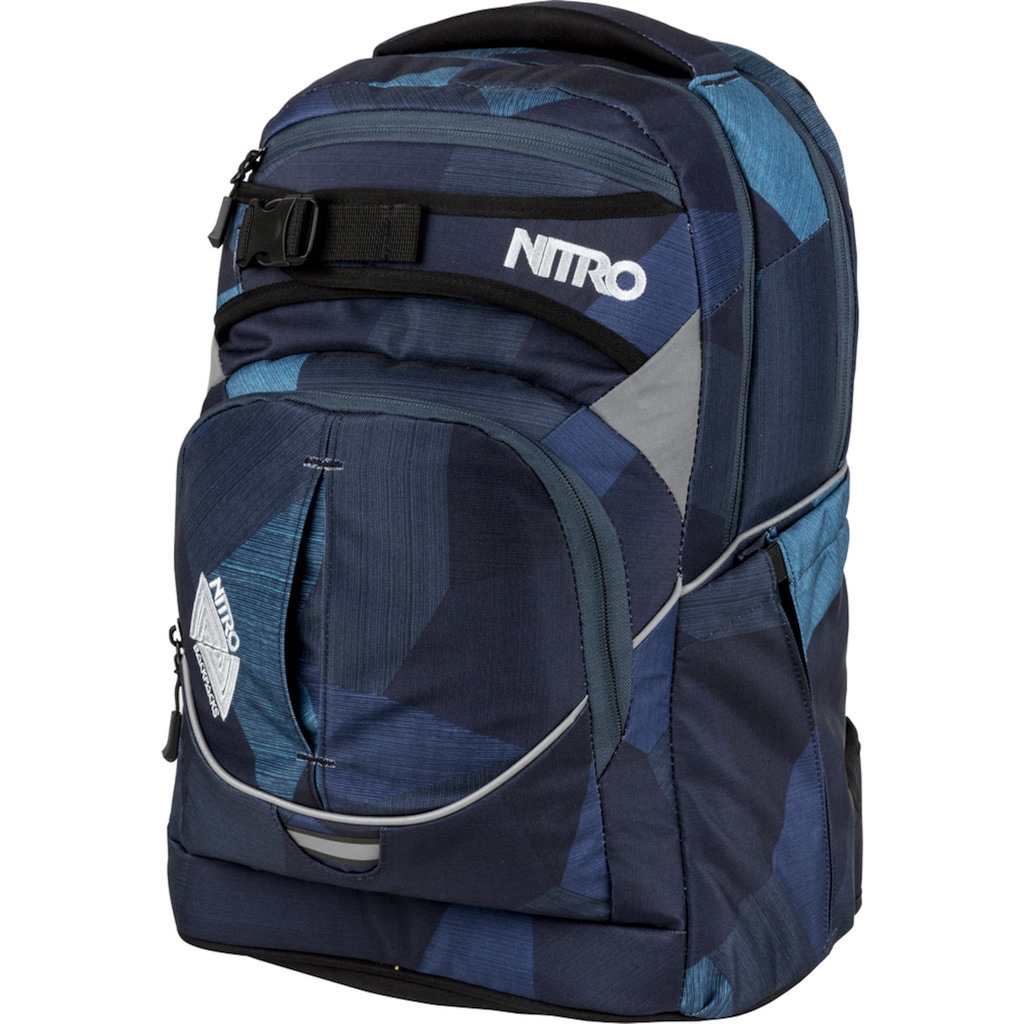 NITRO Schulrucksack »Superhero«, Reflektoren