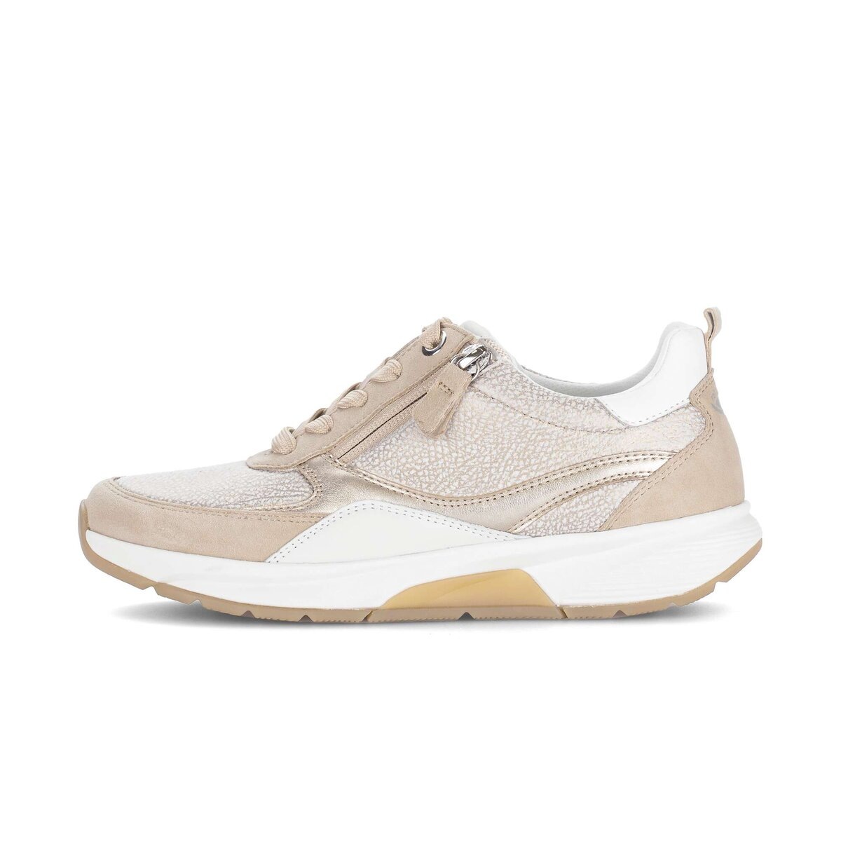 Gabor Sneaker "Sneaker low Materialmix Leder/Lederimitat" günstig online kaufen