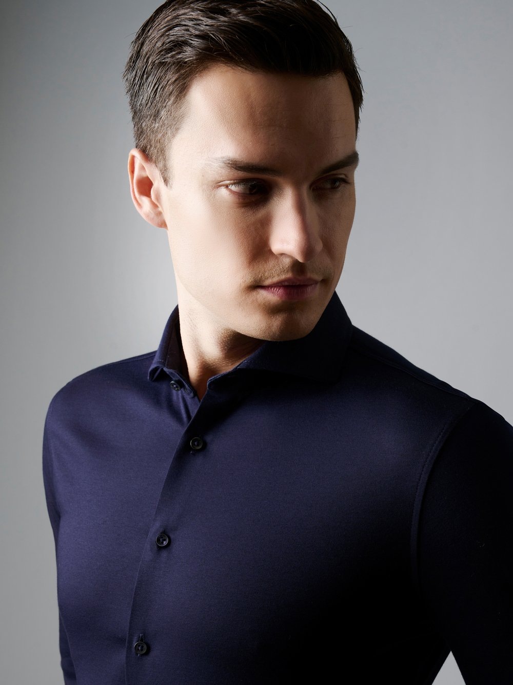 DESOTO Langarmhemd "Jerseyhemd Essential Hai langarm" Flexibler Stretch günstig online kaufen