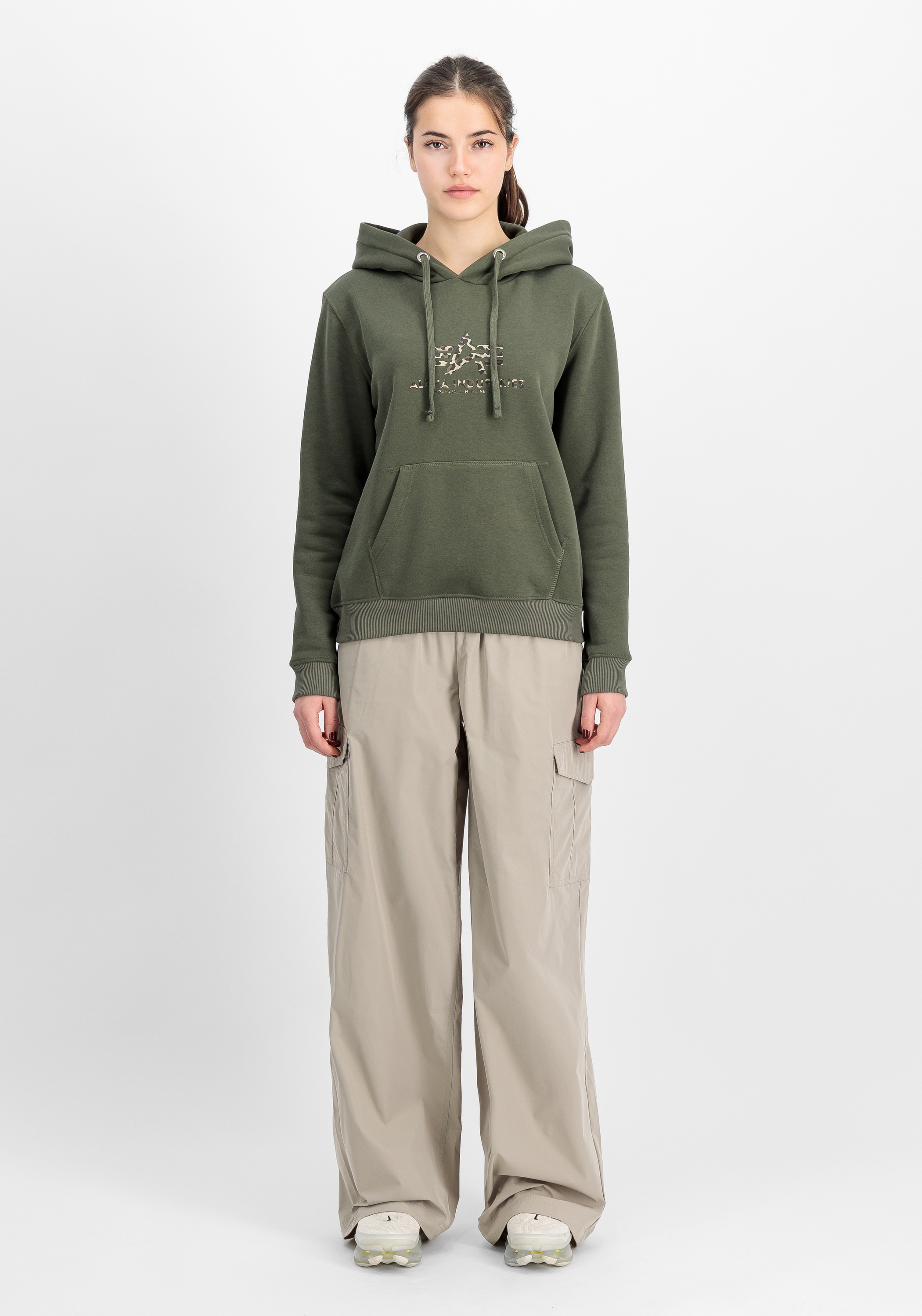 Alpha Industries Kapuzensweatshirt »Basic Hoodie BL Mirror Leo W«
