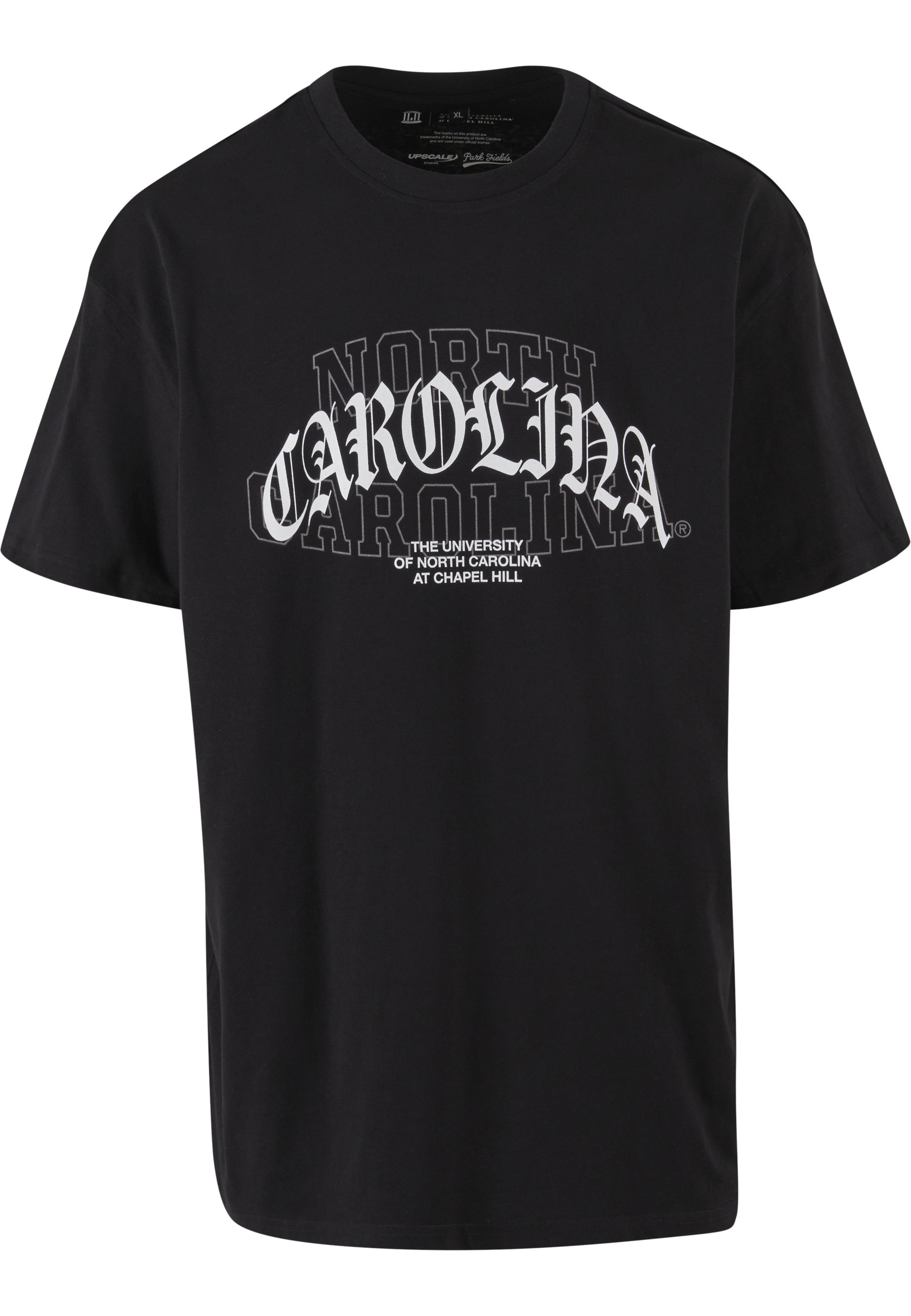 Upscale by Mister Tee T-Shirt "Upscale by Mister Tee North Carolina Laces Logo Oversize Tee" 1 Stk.
