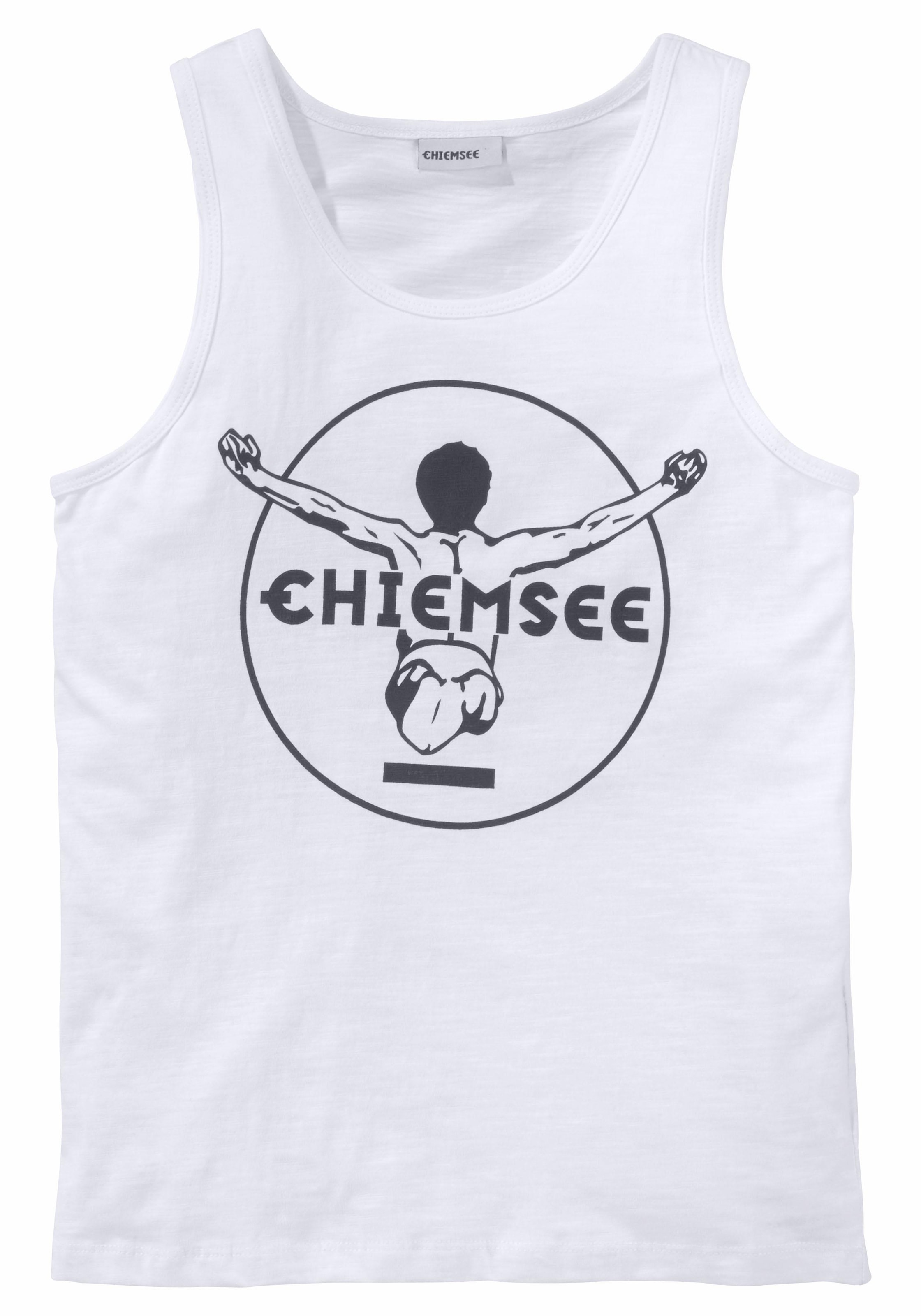 »BASIC«, Tanktop BAUR | Kontrast in online Chiemsee mit Logo-Druck kaufen