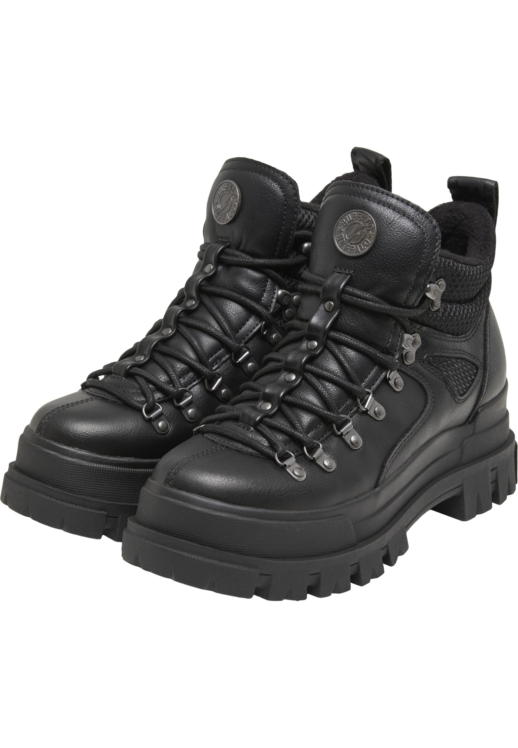 Buffalo Stiefel "Buffalo ASPHA LACE UP HIKE - VEGAN NUBUCK/MESH" günstig online kaufen