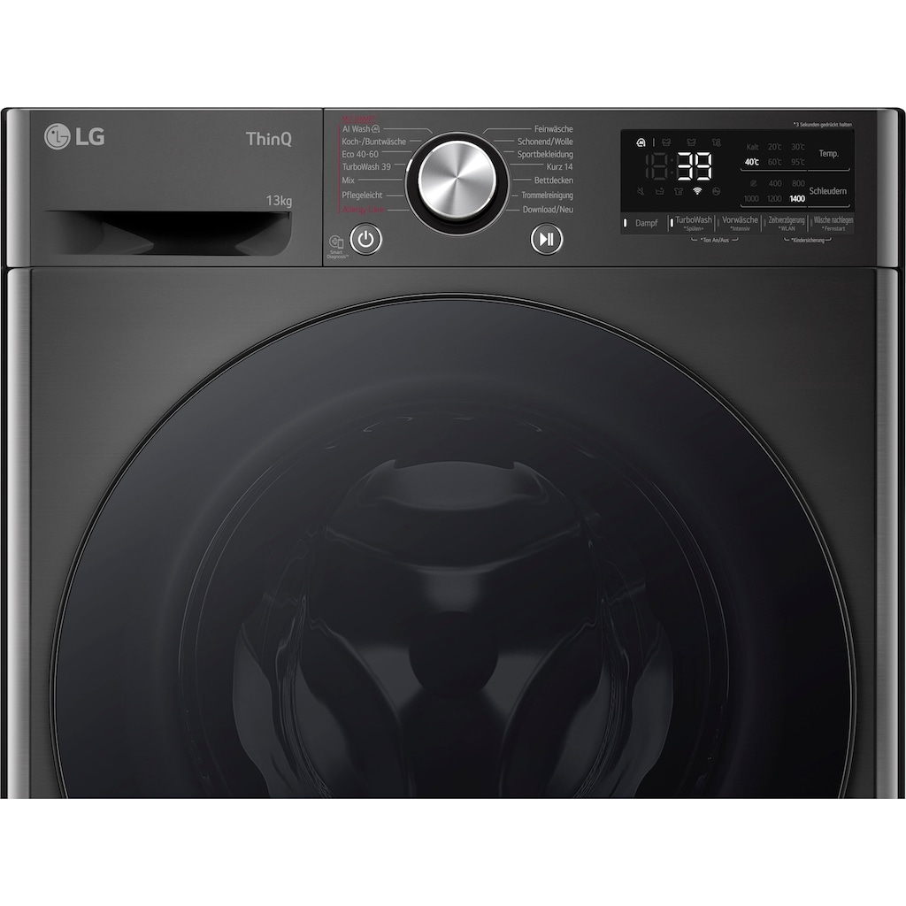 LG Waschmaschine »F4WR703YB«, Serie 7, F4WR703YB, 13 kg, 1400 U/min