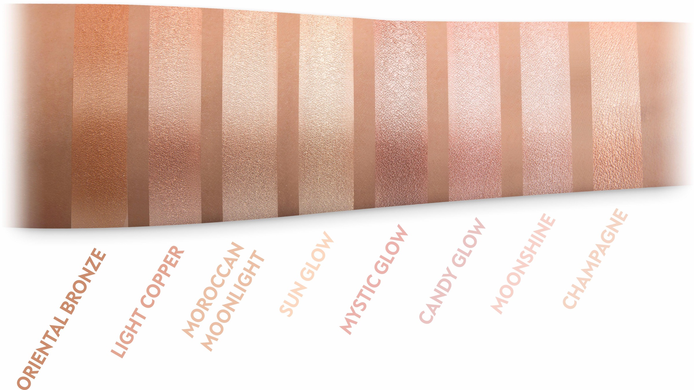 Luvia Cosmetics Highlighter-Palette »Prime Glow Contouring 1« Essential (8 Vol. 8 Farben tlg.) Shades