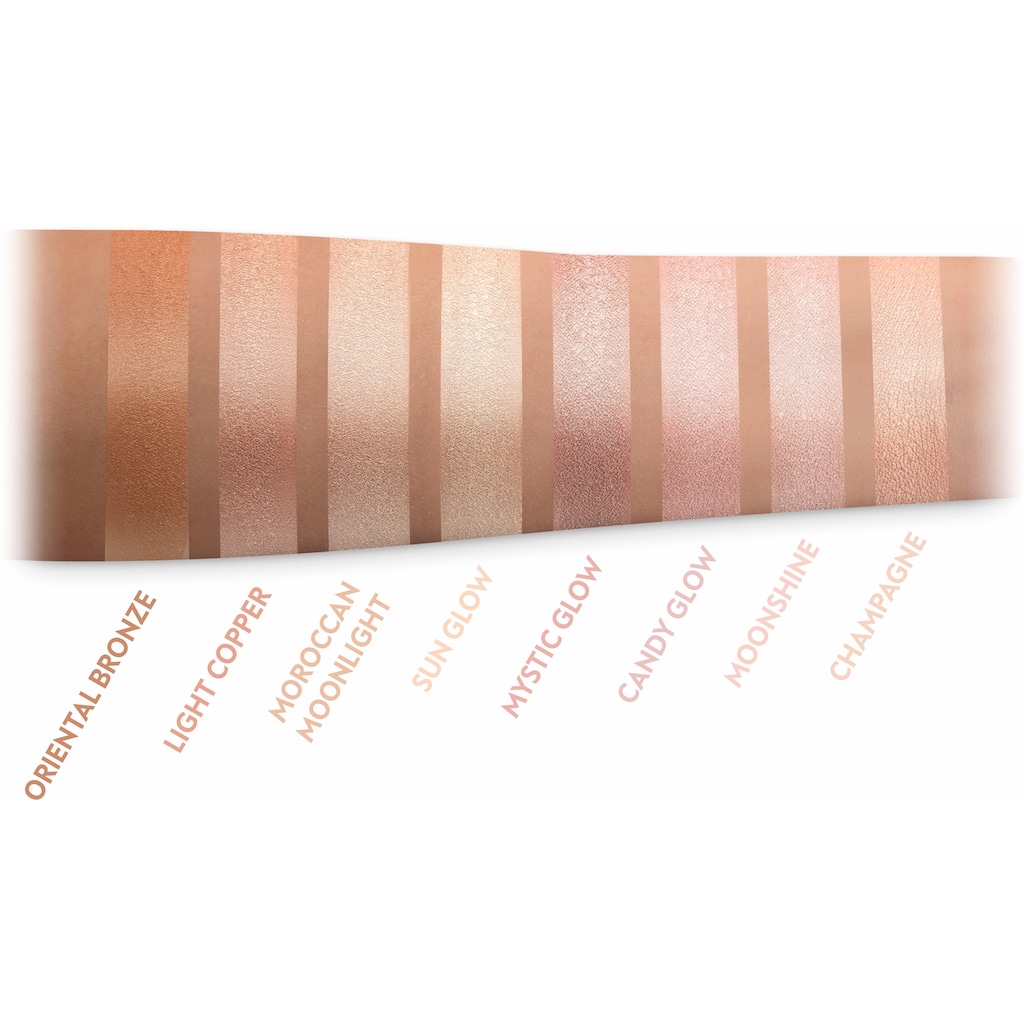 Luvia Cosmetics Highlighter-Palette »Prime Glow - Essential Contouring Shades Vol. 1«, (8 tlg.)