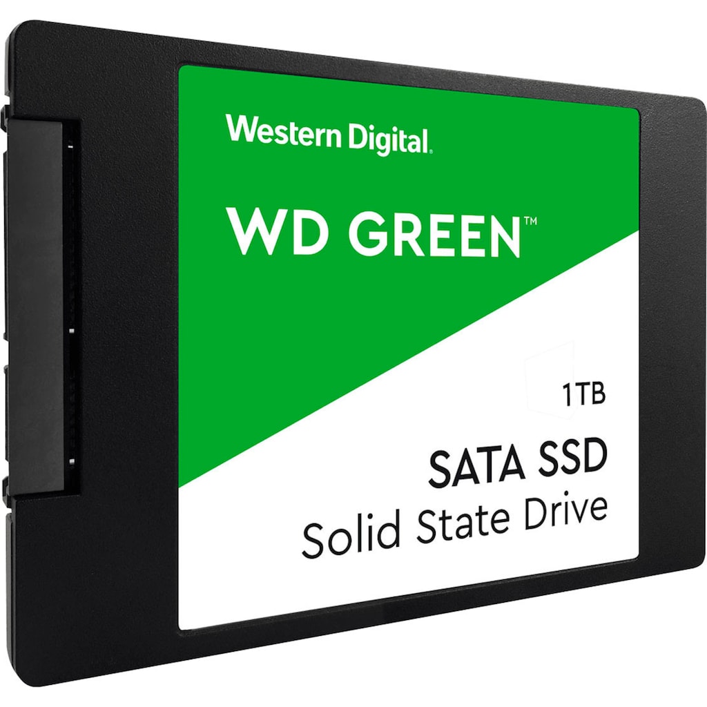 Western Digital interne SSD »WD Green 3D NAND SSD 1TB«, 2,5 Zoll, Anschluss SATA III