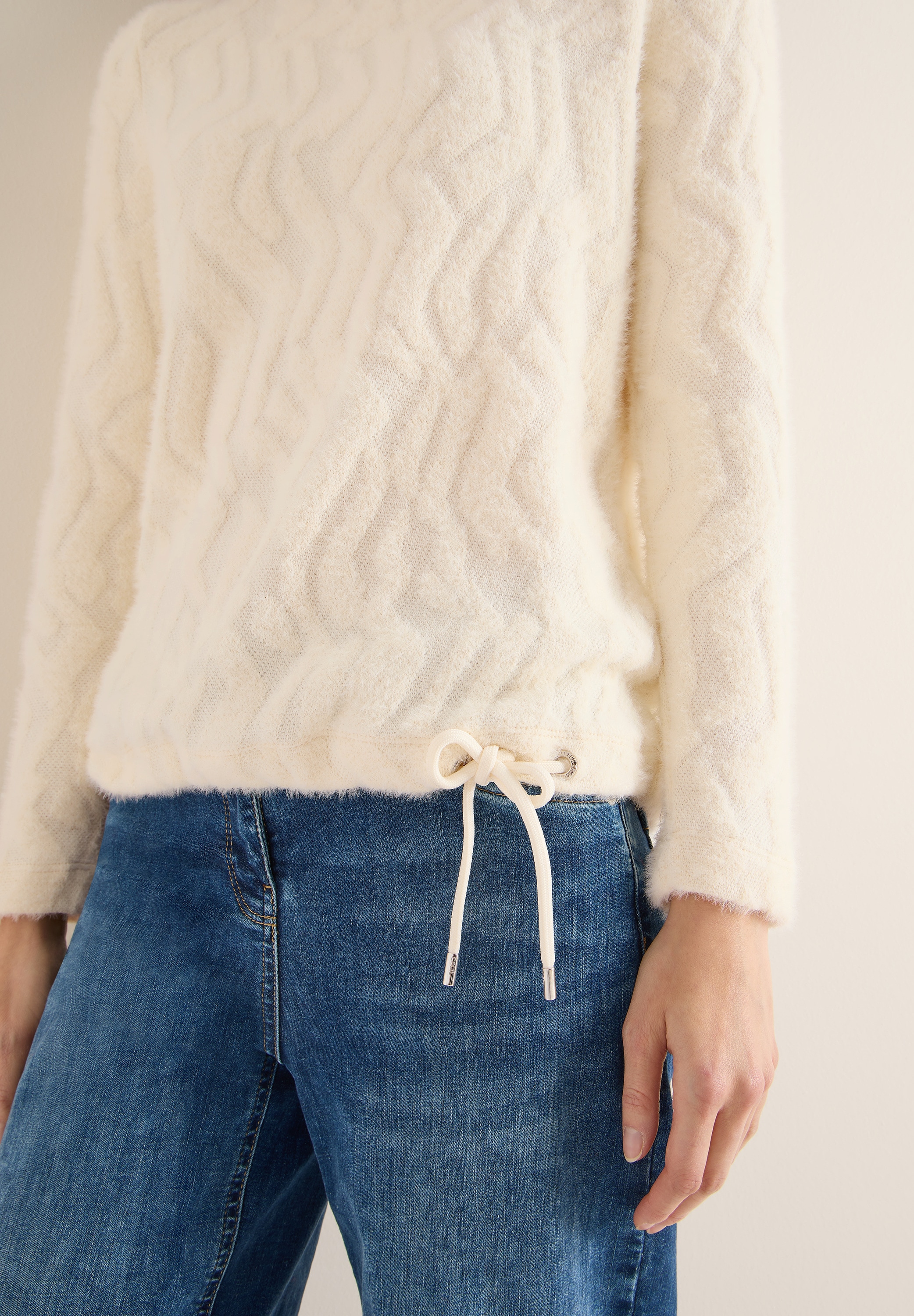 Cecil Rundhalspullover günstig online kaufen