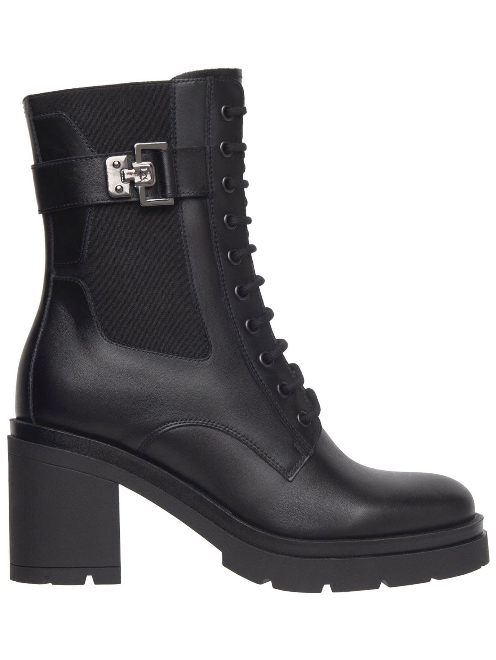 Nero Giardini High-Heel-Stiefelette »Nero Giardini Stiefelette Leder/Textil«