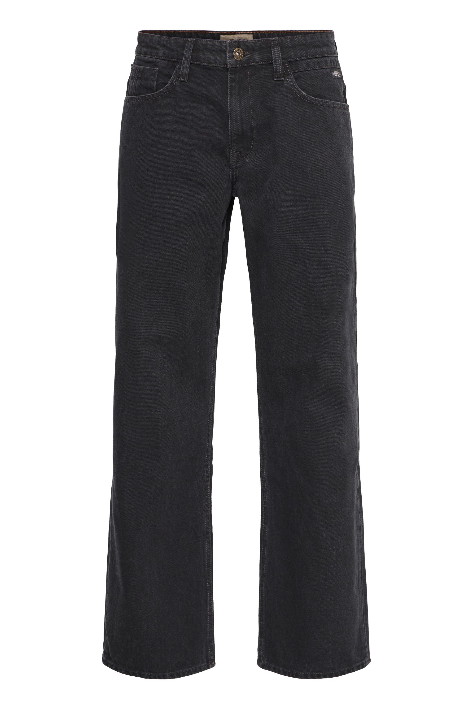 Bequeme Jeans BLEND "BHFlake", Herren, Gr. 33, Länge 32, denim schwarz, Denim/Jeans, 100% Baumwolle, unifarben, Basic, relaxed fit normal, Jeans, Lässige Loose Fit Jeans 4