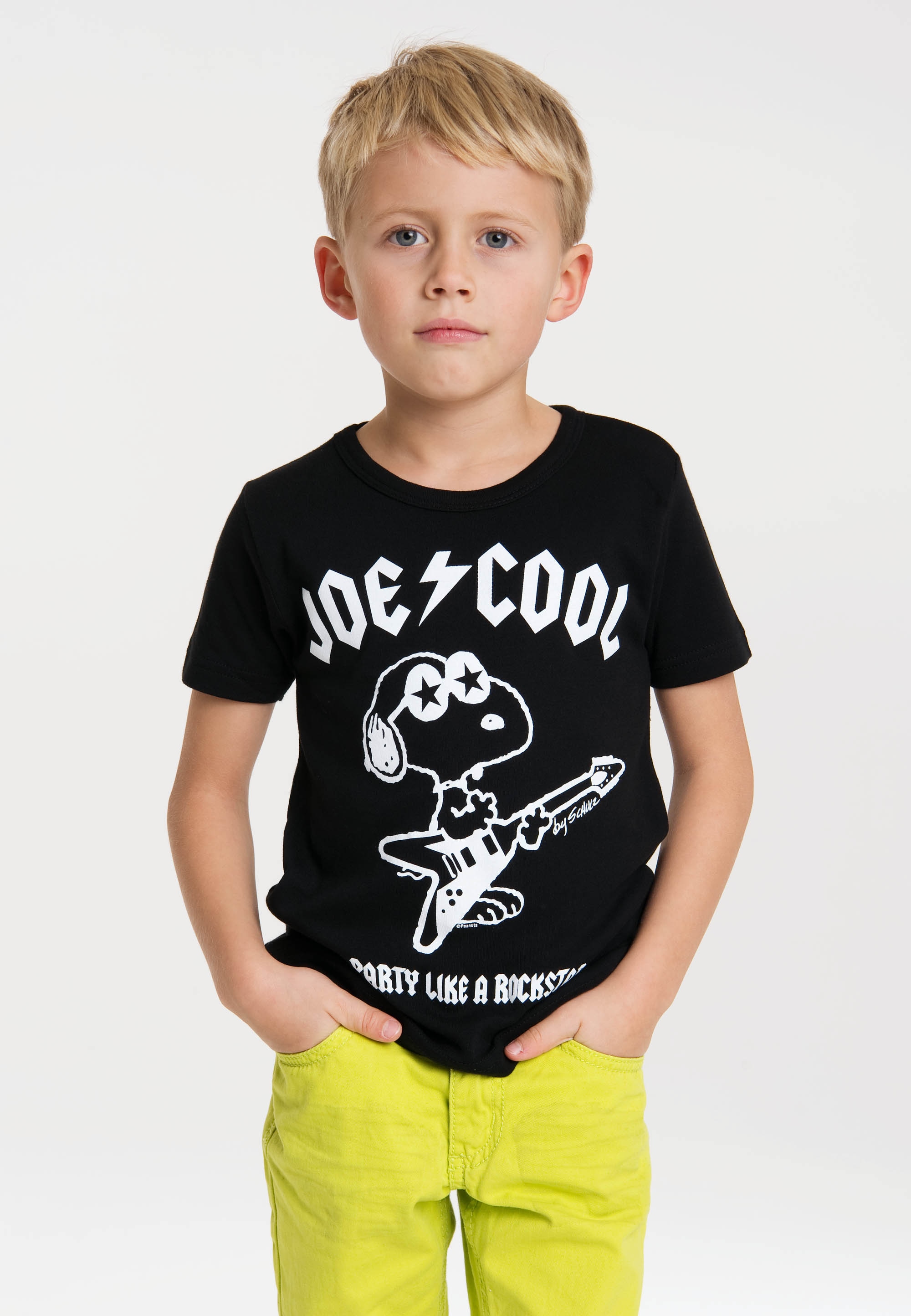 LOGOSHIRT T-Shirt "Snoopy" mit niedlichem Frontprint