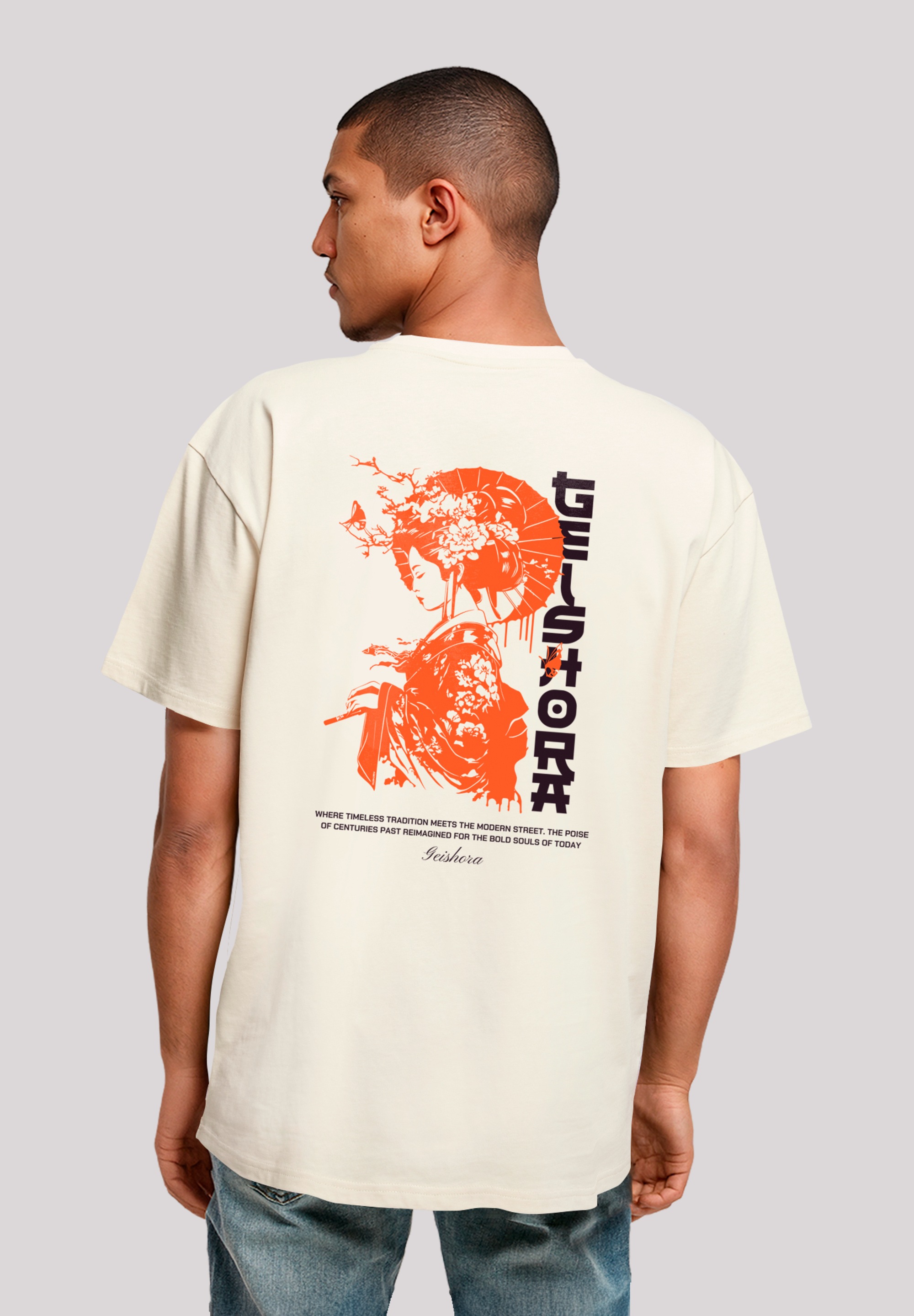 F4NT4STIC T-Shirt »Geishora Oversize Japan Streetstyle«, Japan Streetwear Styles