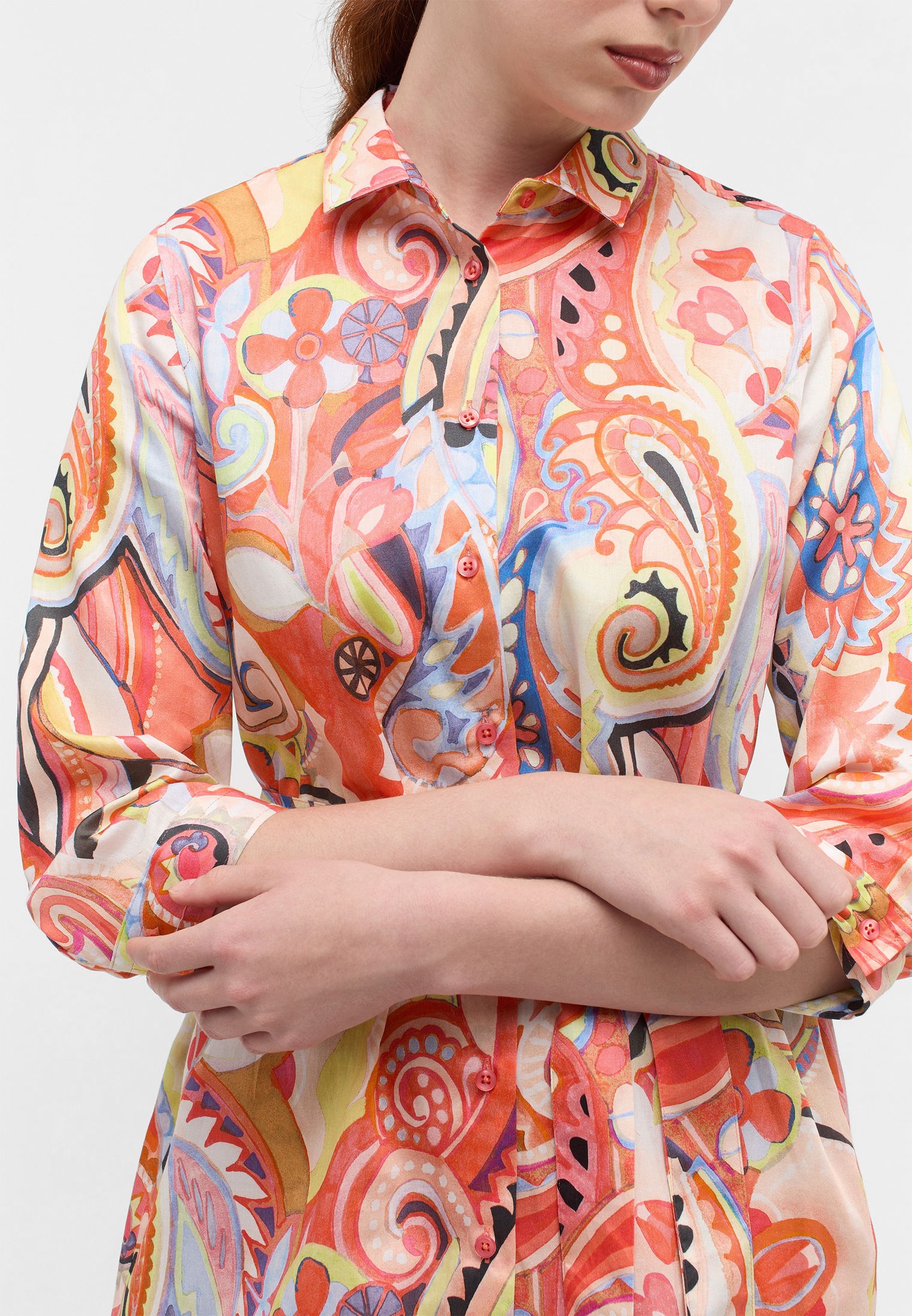 Thumbnail - Eterna Hemdblusenkleid "LOOSE FIT"