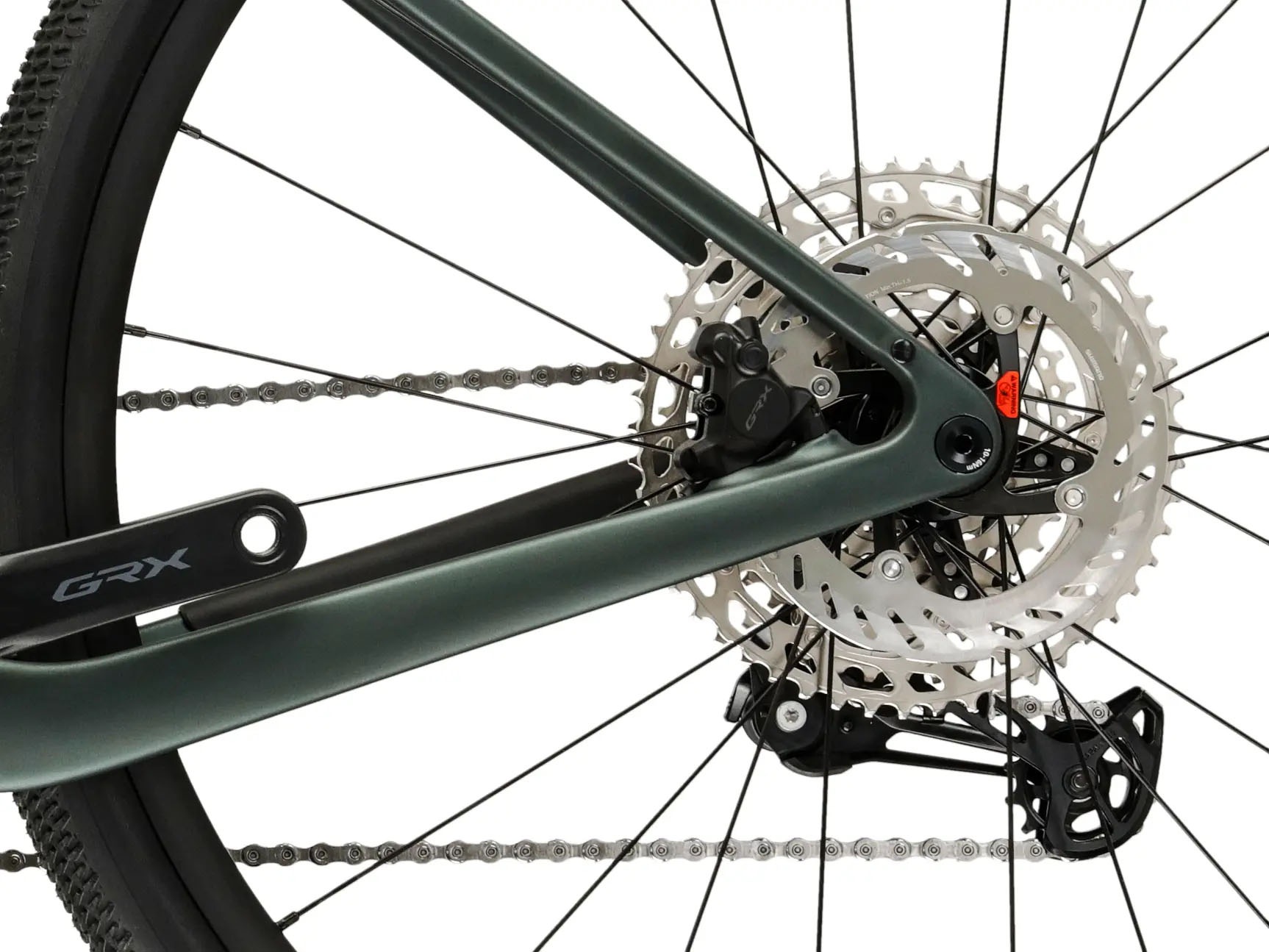 Kross Gravelbike »KROSS Gravelbike Carbon Esker ADV 1.0 28" grün 12 Gänge 2026« 12 Gang Shimano GRX RX822 Schaltwerk Kettenschaltung Rahmen aus Carbon