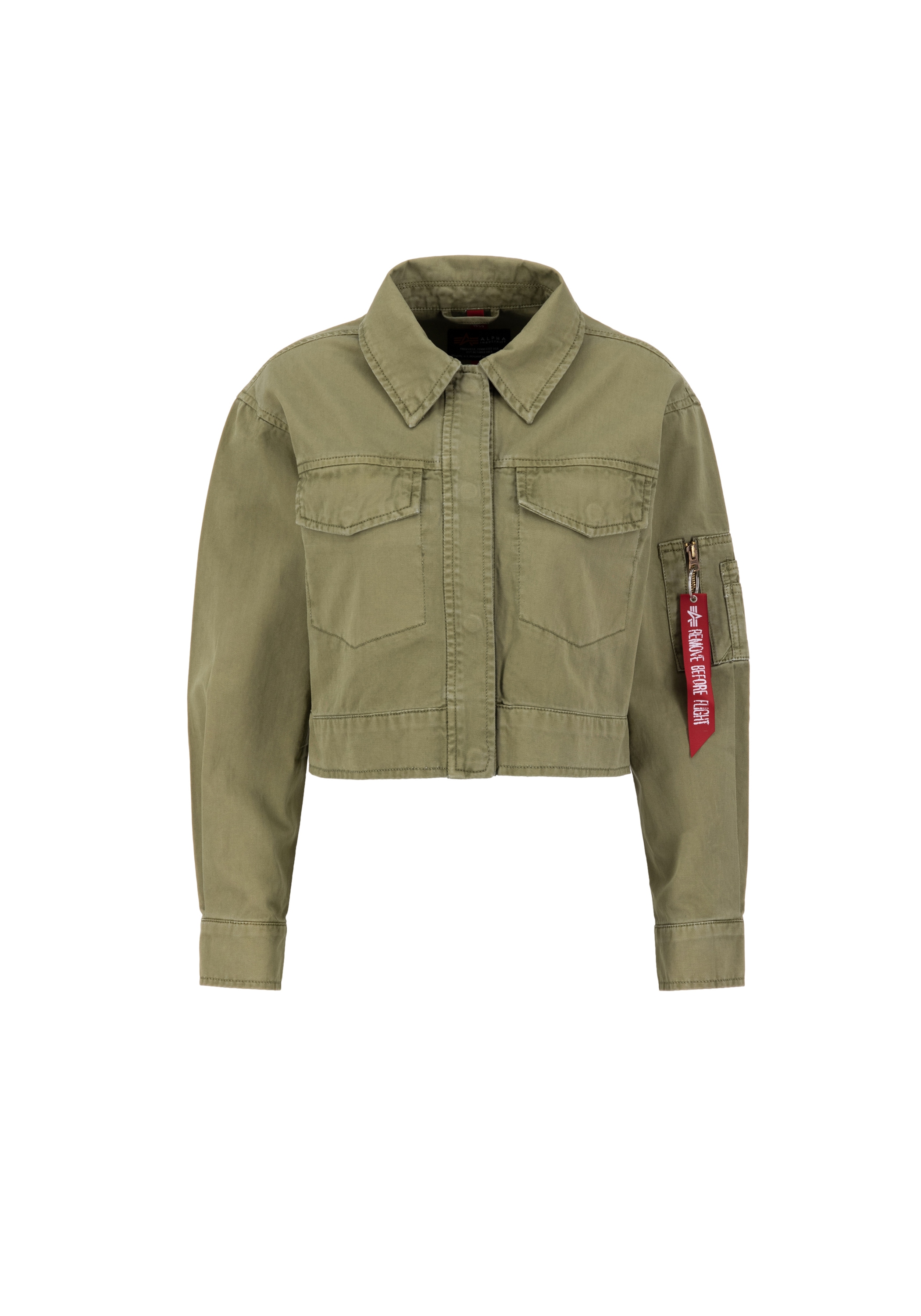 Bomberjacke »ALPHA INDUSTRIES Women - Bomber Jackets Deck Jacket Cropped Wmn«