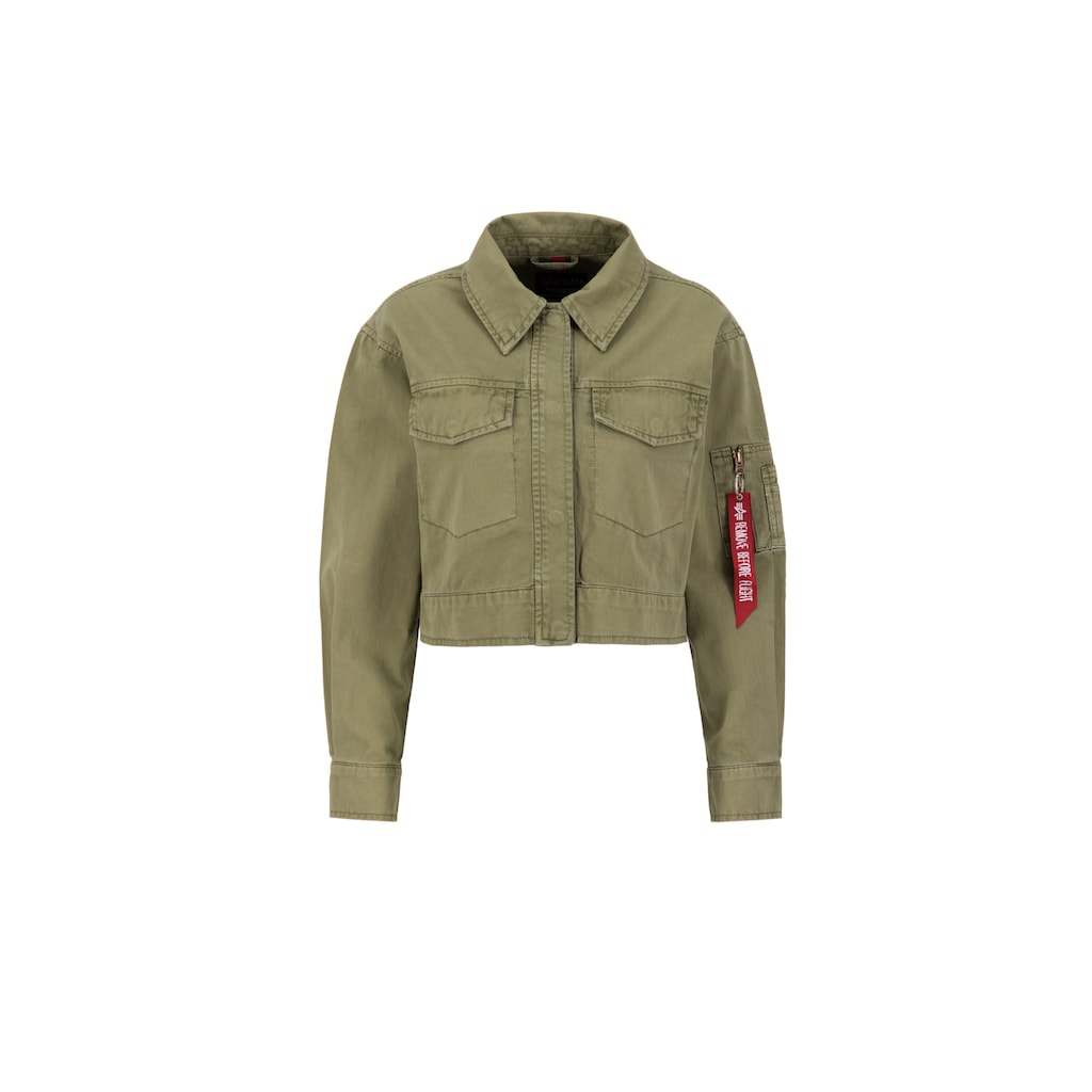 Alpha Industries Bomberjacke »ALPHA INDUSTRIES Women - Bomber Jackets Deck Jacket Cropped Wmn«