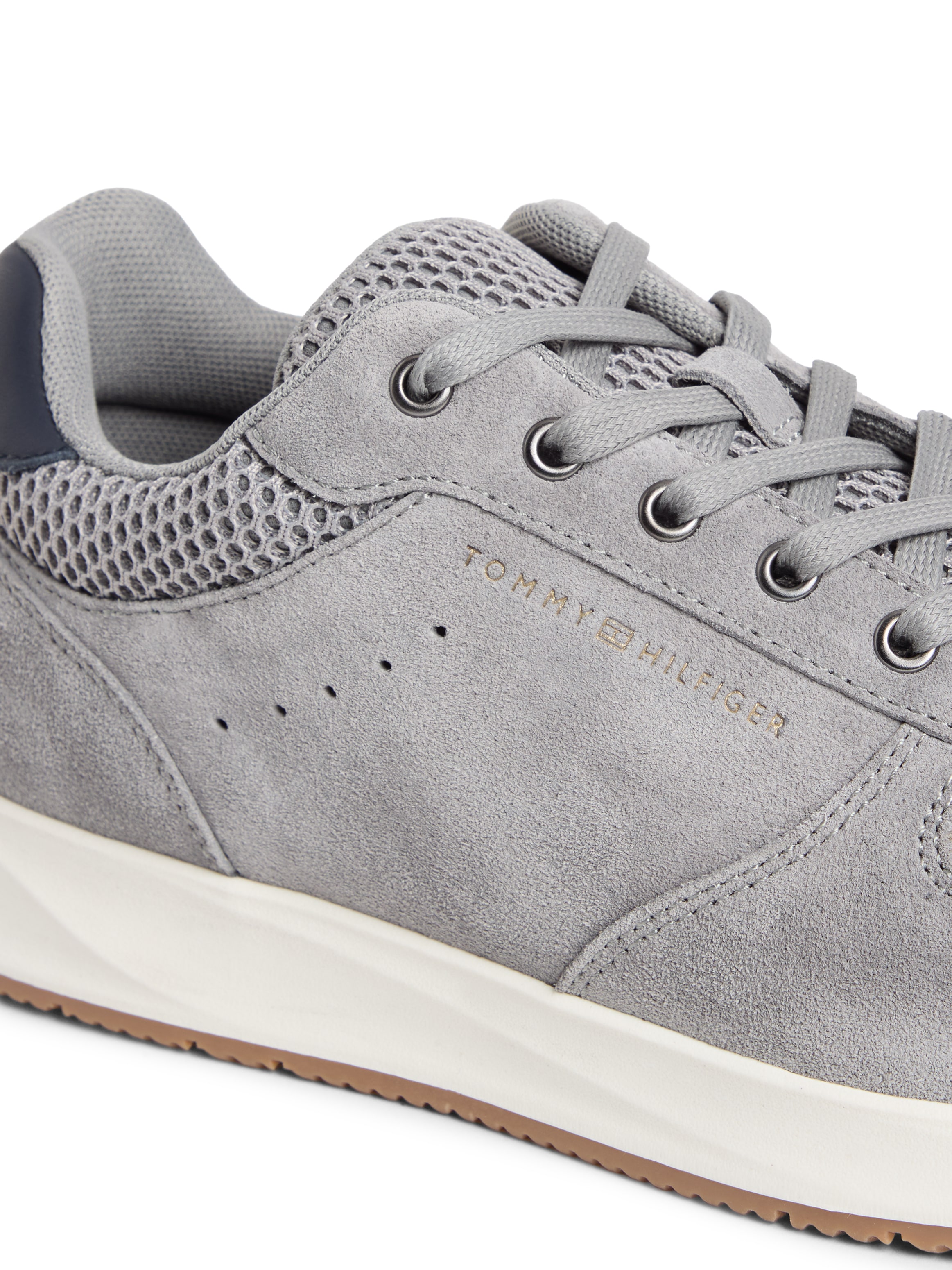 Tommy Hilfiger Sneaker »NEWPORT MIX«  Freizeitschuh, Schnürer, Halbschuh mit Mesh-EInsatz