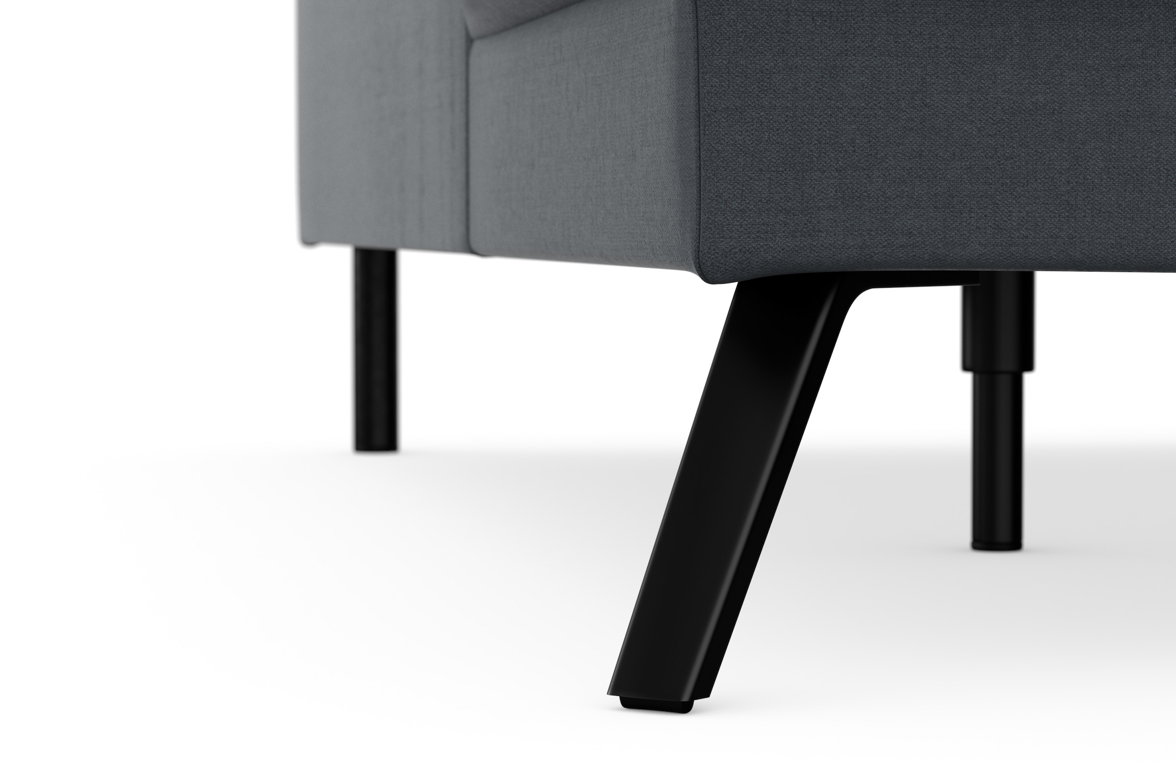 sit&more Ecksofa »Lindholm L-Form«, mit Sitztiefenverstellung und Federkern