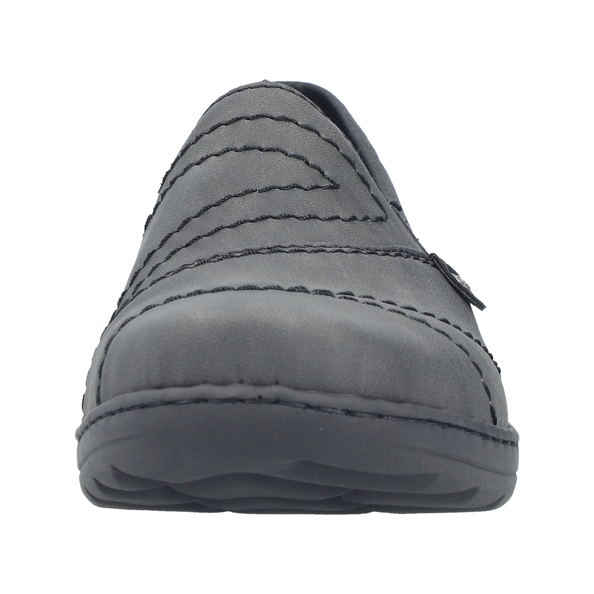 Rieker Slipper  Halbschuh, Schlupfschuh mit Ziernaht und Gummizug