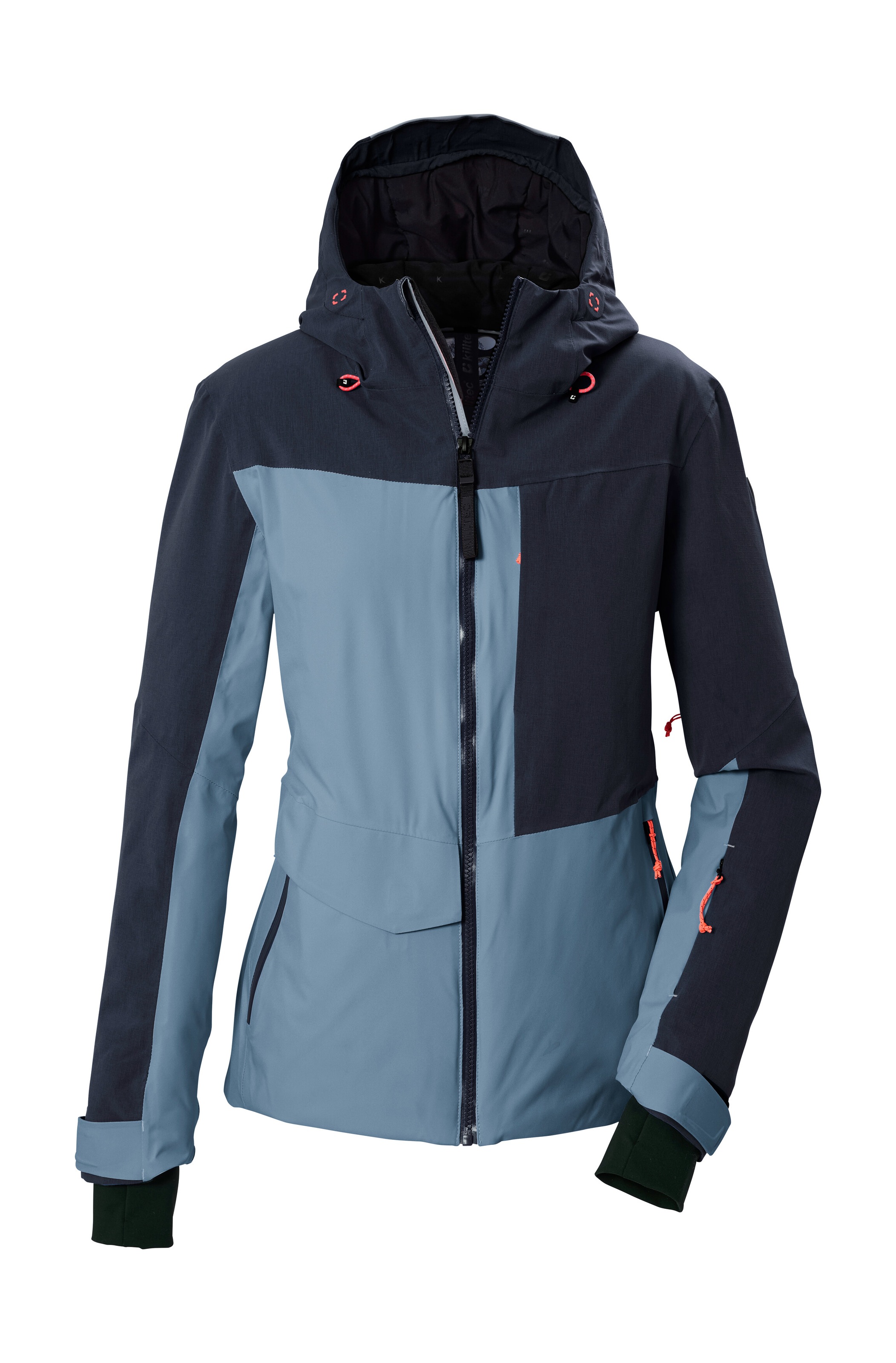 Killtec Skijacke "KSW 227 WMN SKI JCKT" Trendige, wasserdichte Skijacke mit Atmungsaktivität und Taschen