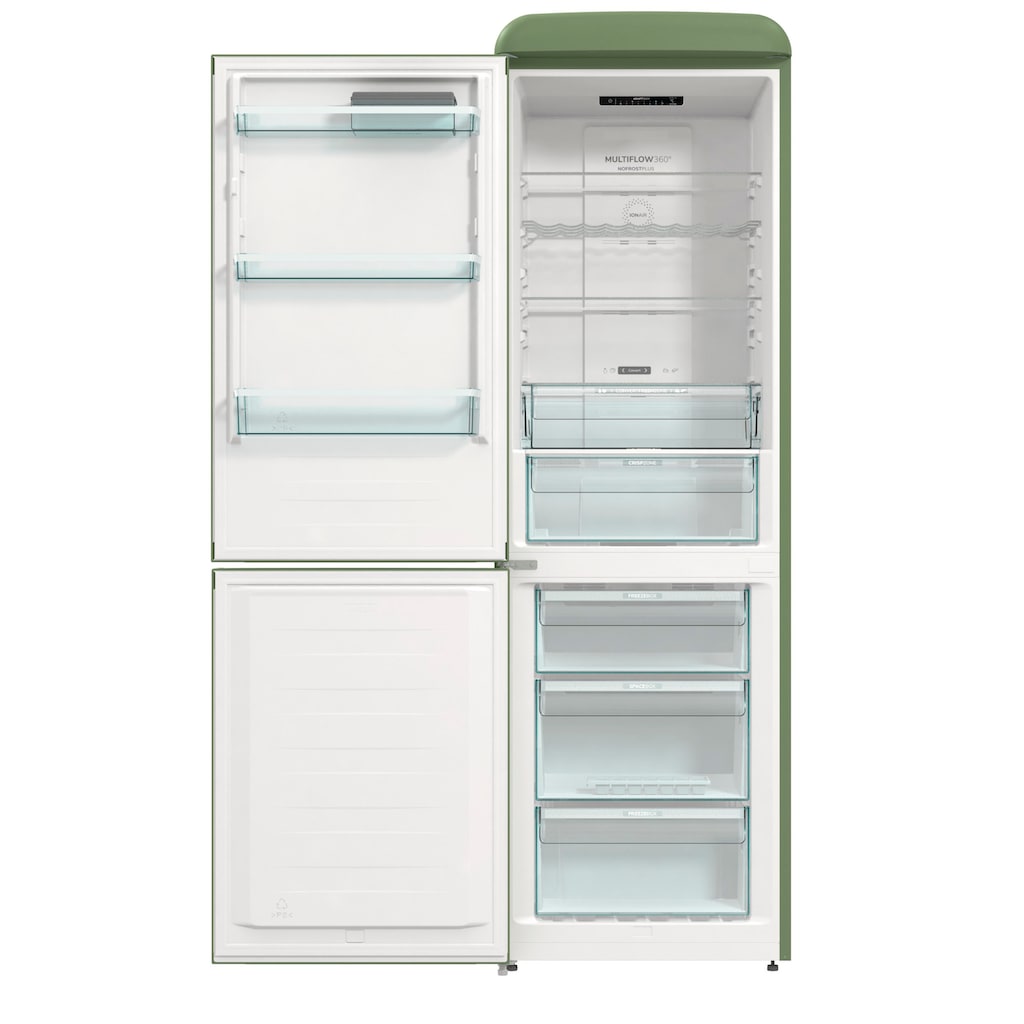 GORENJE Kühl-/Gefrierkombination, ONRK 619 DOL-L, 194 cm hoch, 60 cm breit