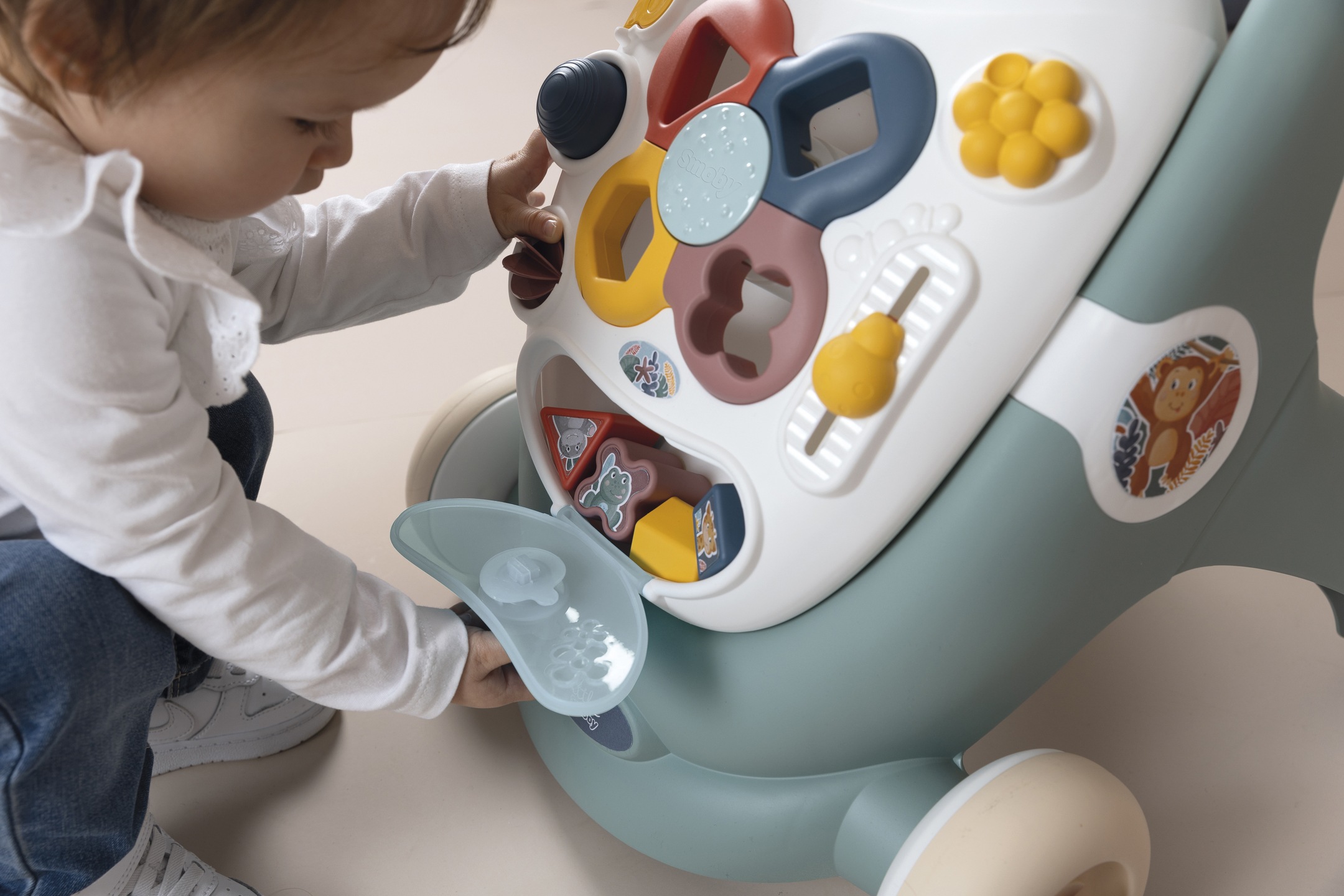 Smoby Lauflernhilfe »Little Smoby, 3in1 Lauflernwagen«