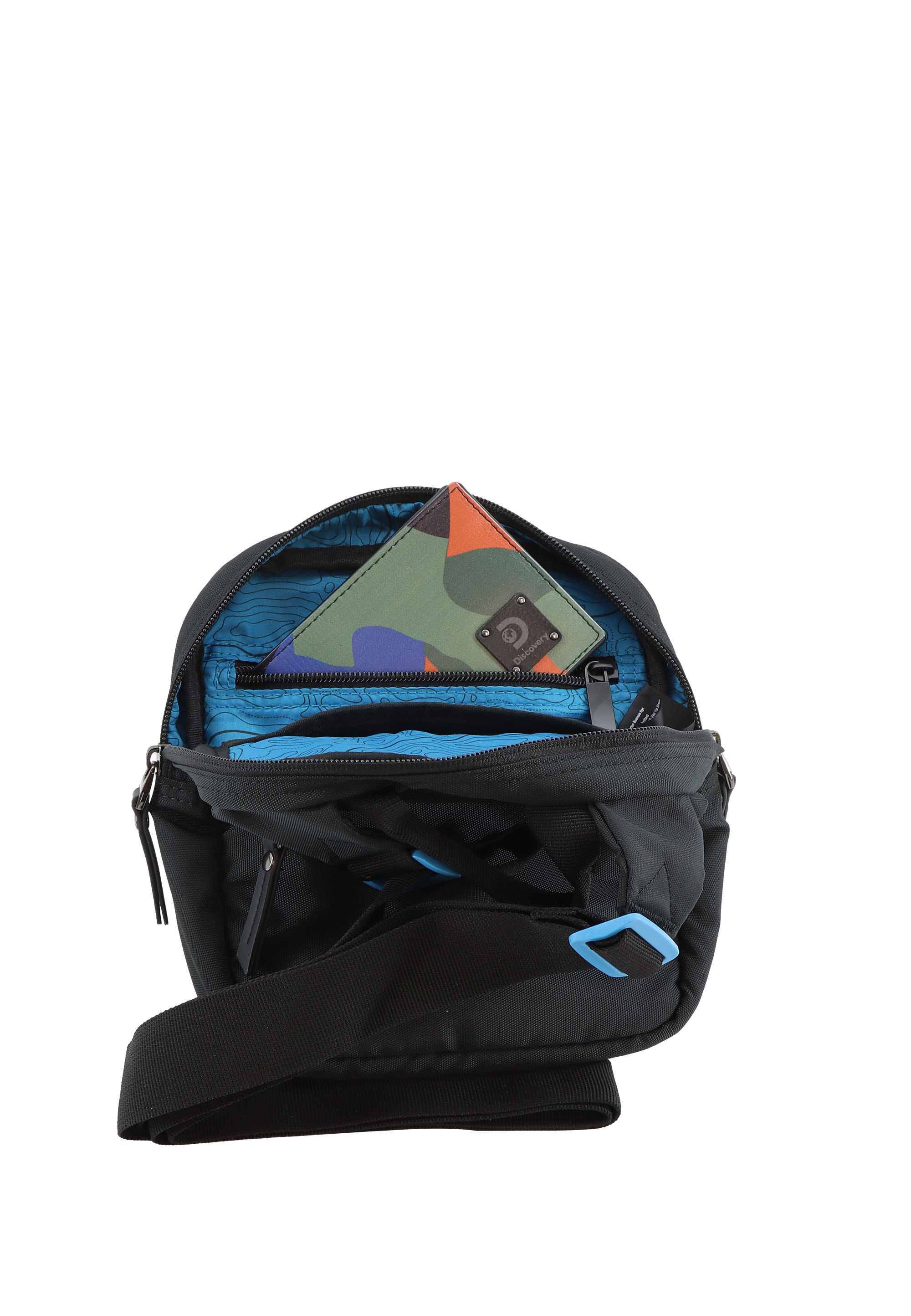 Discovery Schultertasche »Icon«, Hergestellt aus dem rPet Polyester-Material