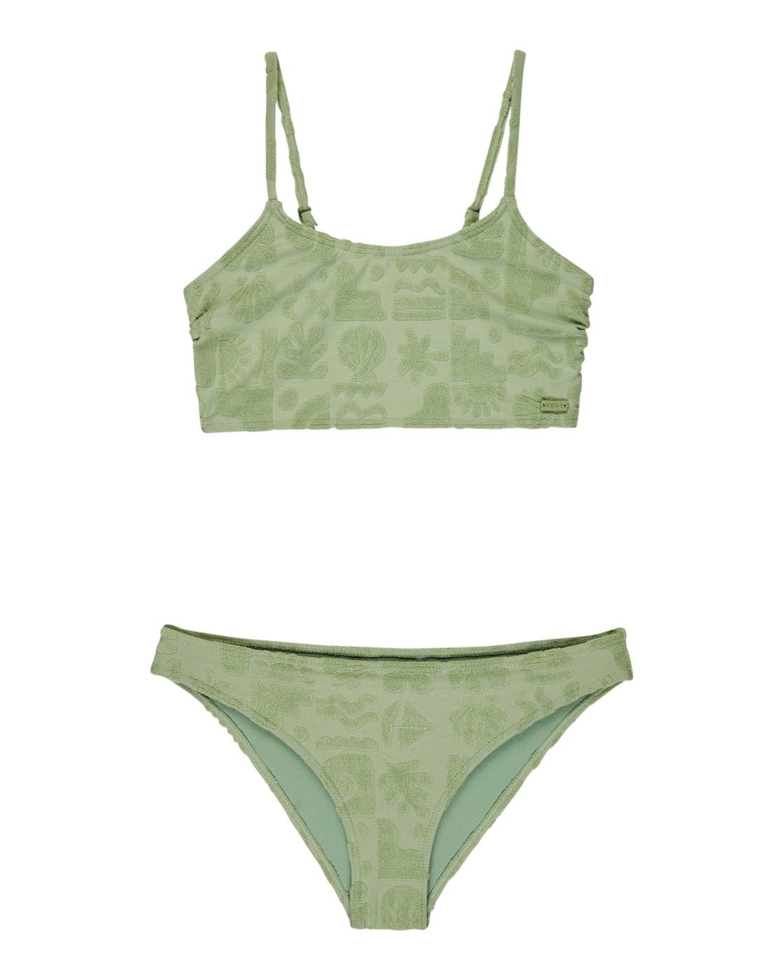 Roxy Bustier-Bikini "Beach Check"