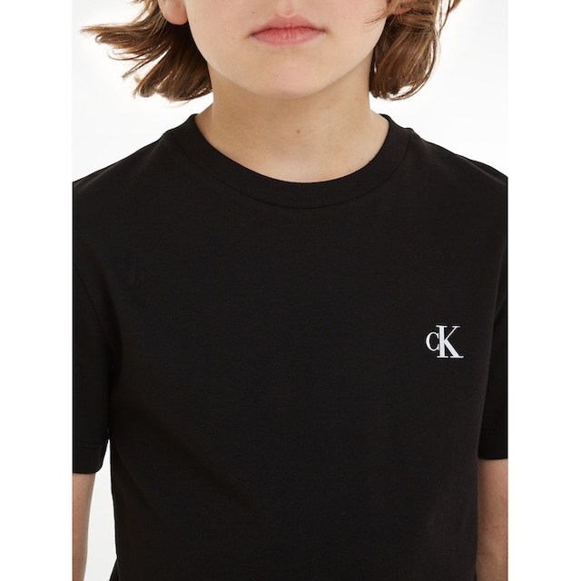 Calvin Klein Jeans T-Shirt »2-PACK MONOGRAM TOP«, mit Logodruck ▷ für | BAUR