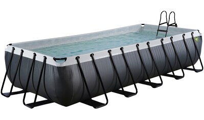 Framepool »Black Leather Pool 540x250x100cm«