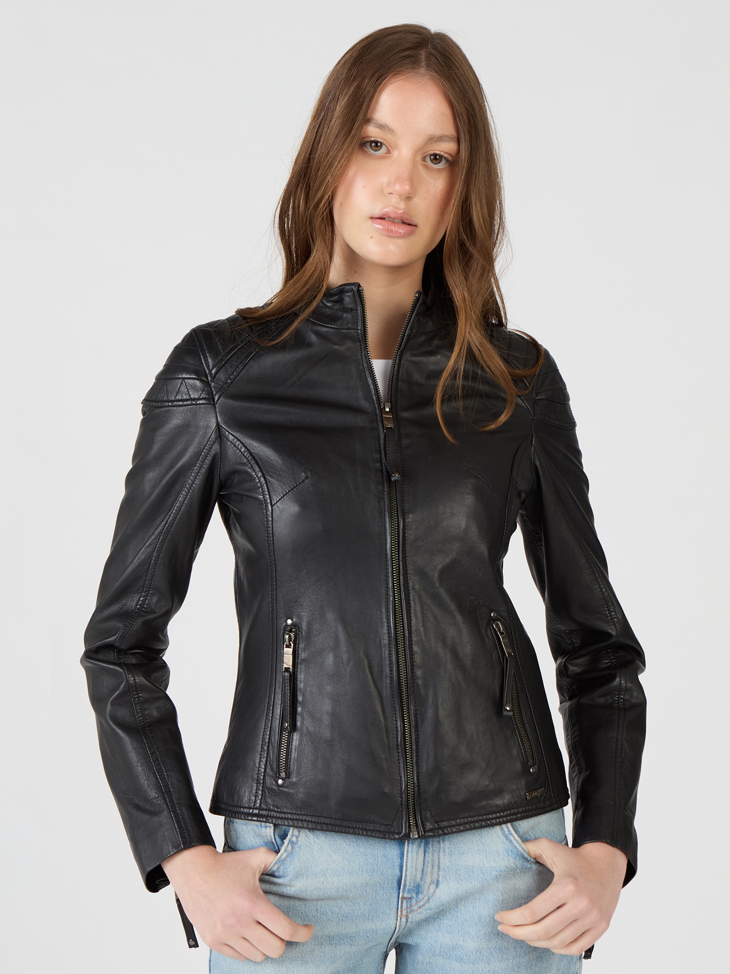 Maze Lederjacke »Water«