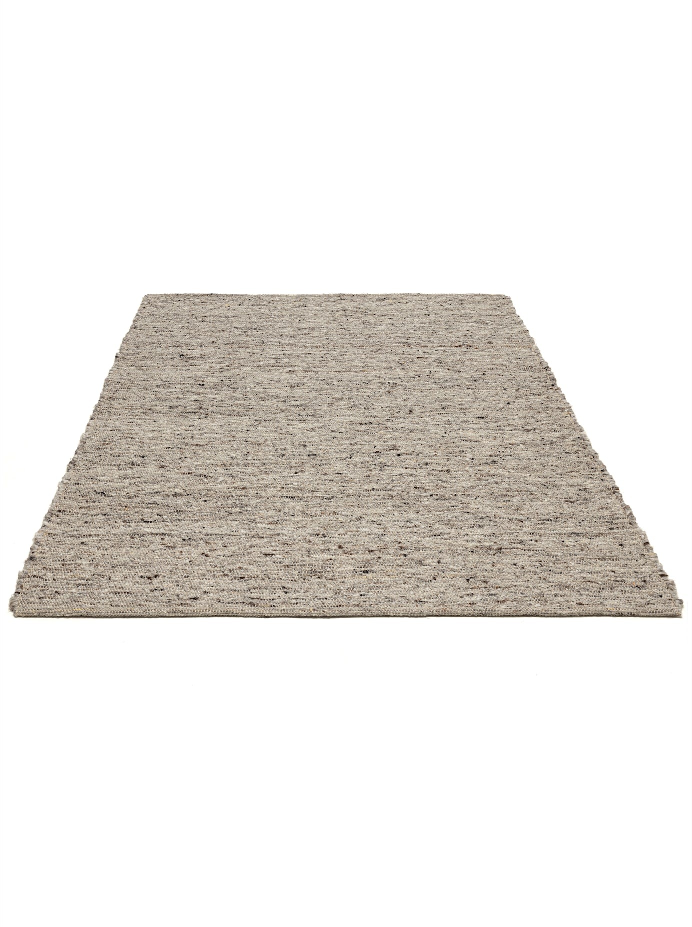 HEINE HOME Handgewebter Teppich Grau 60x90cm 2